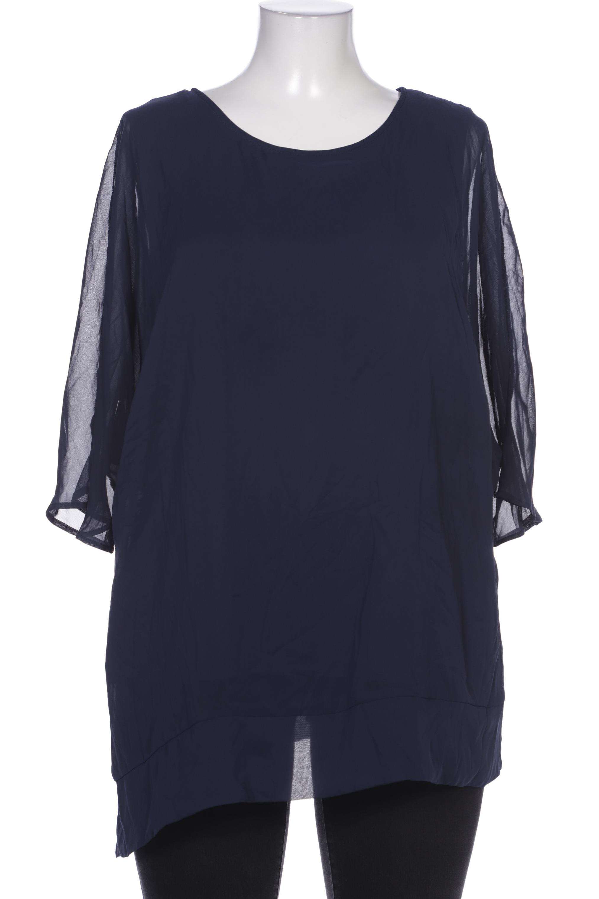

sheego Damen Bluse, marineblau, Gr. 48