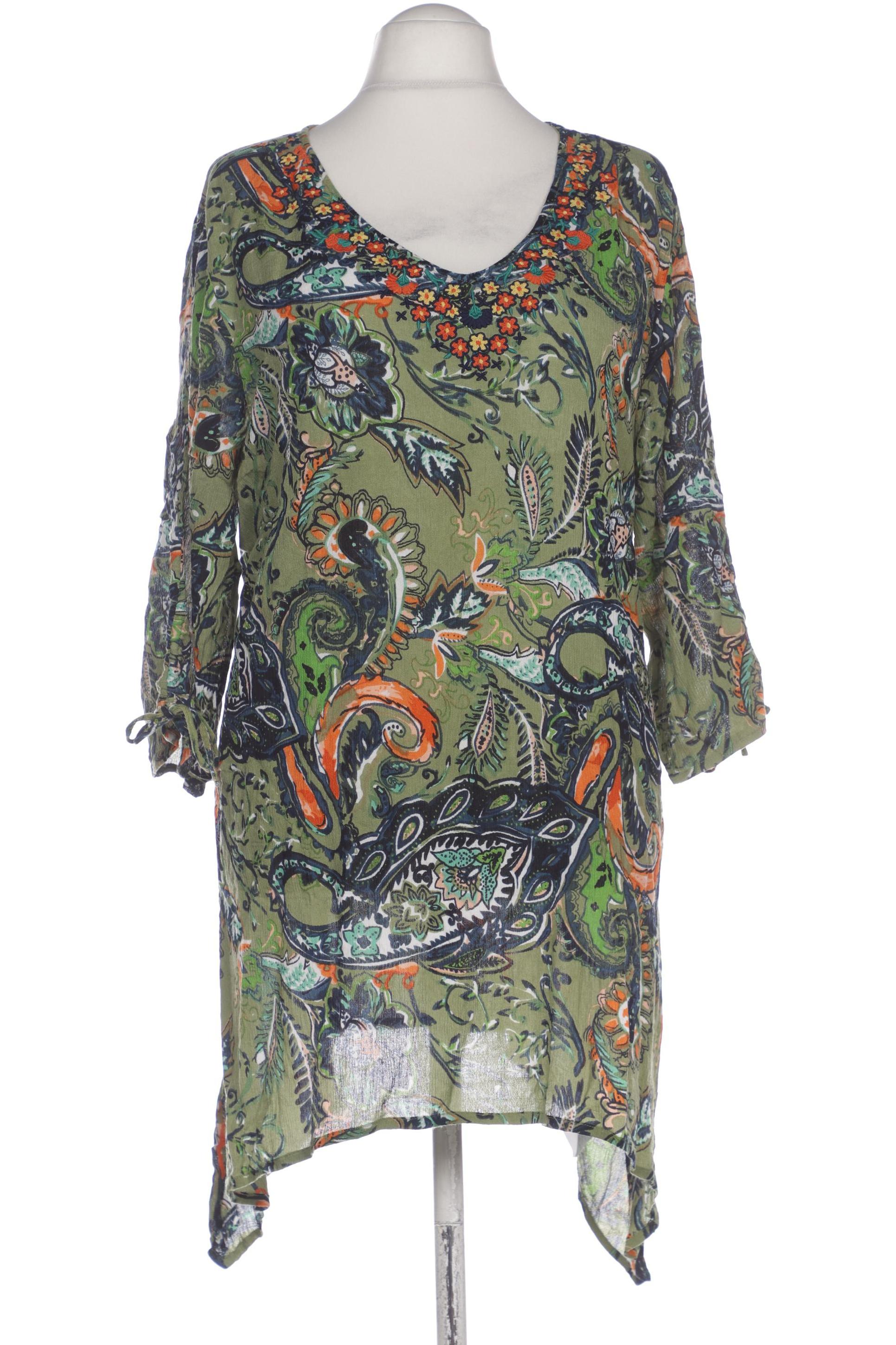

sheego Damen Bluse, mehrfarbig, Gr. 54