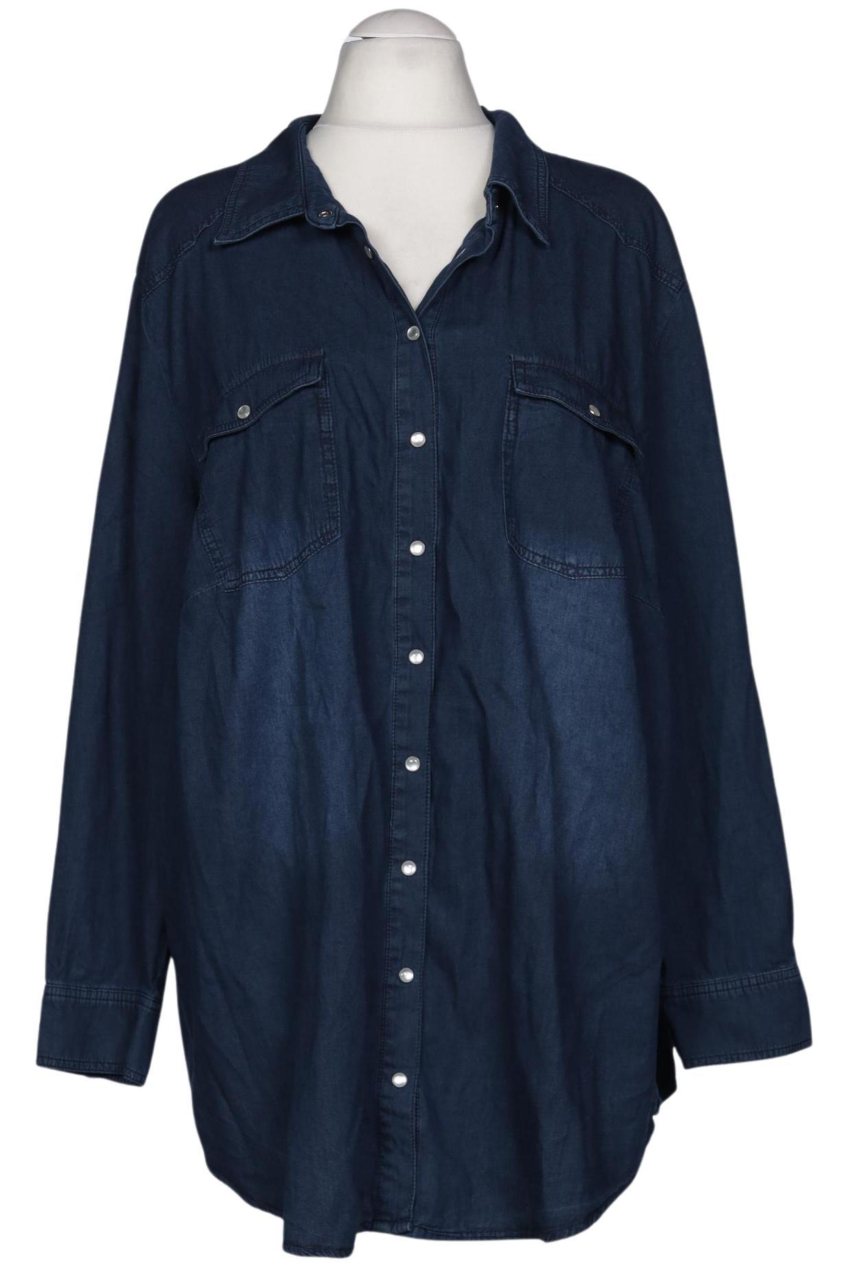 

sheego Damen Bluse, marineblau, Gr. 56