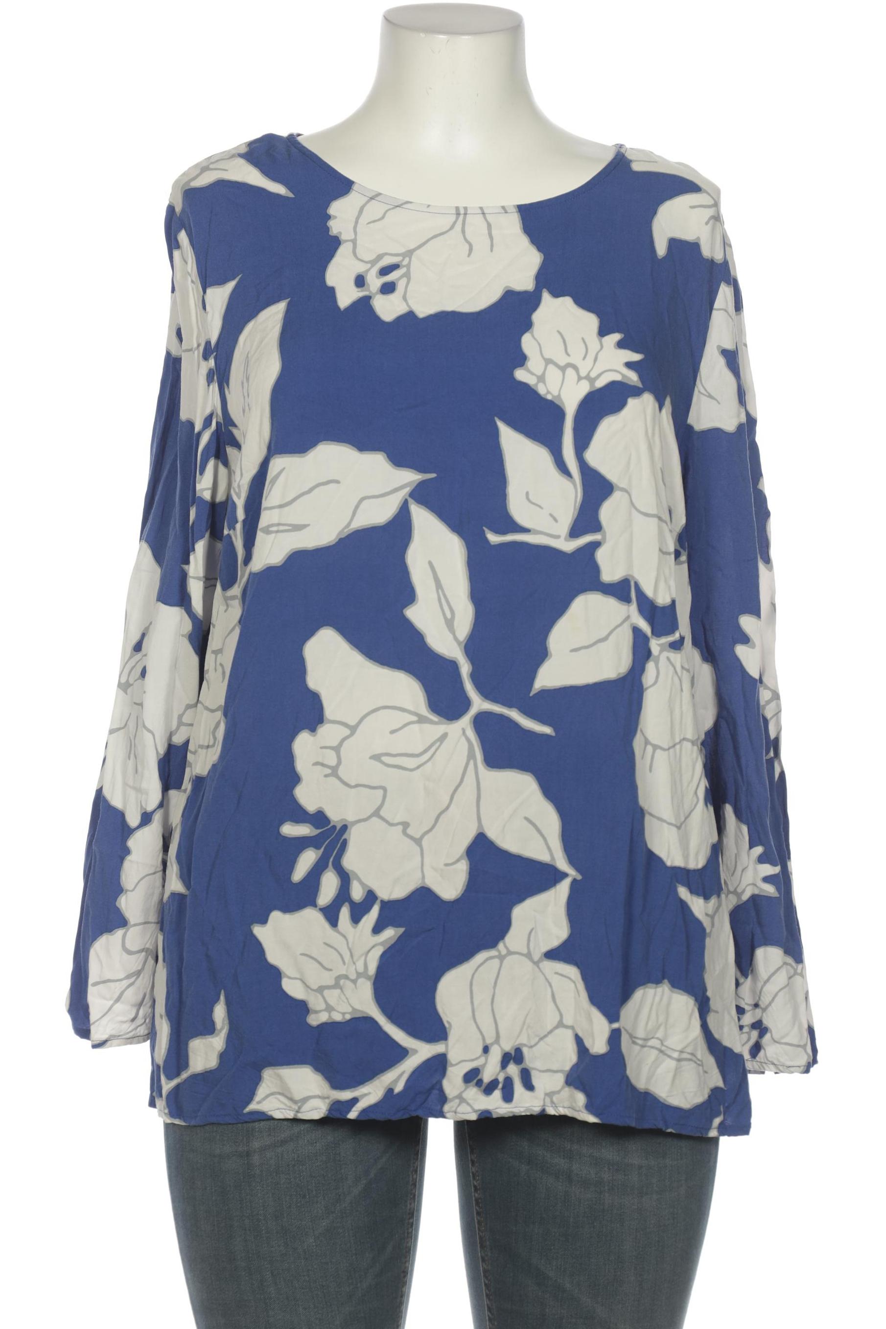 

sheego Damen Bluse, blau, Gr. 48