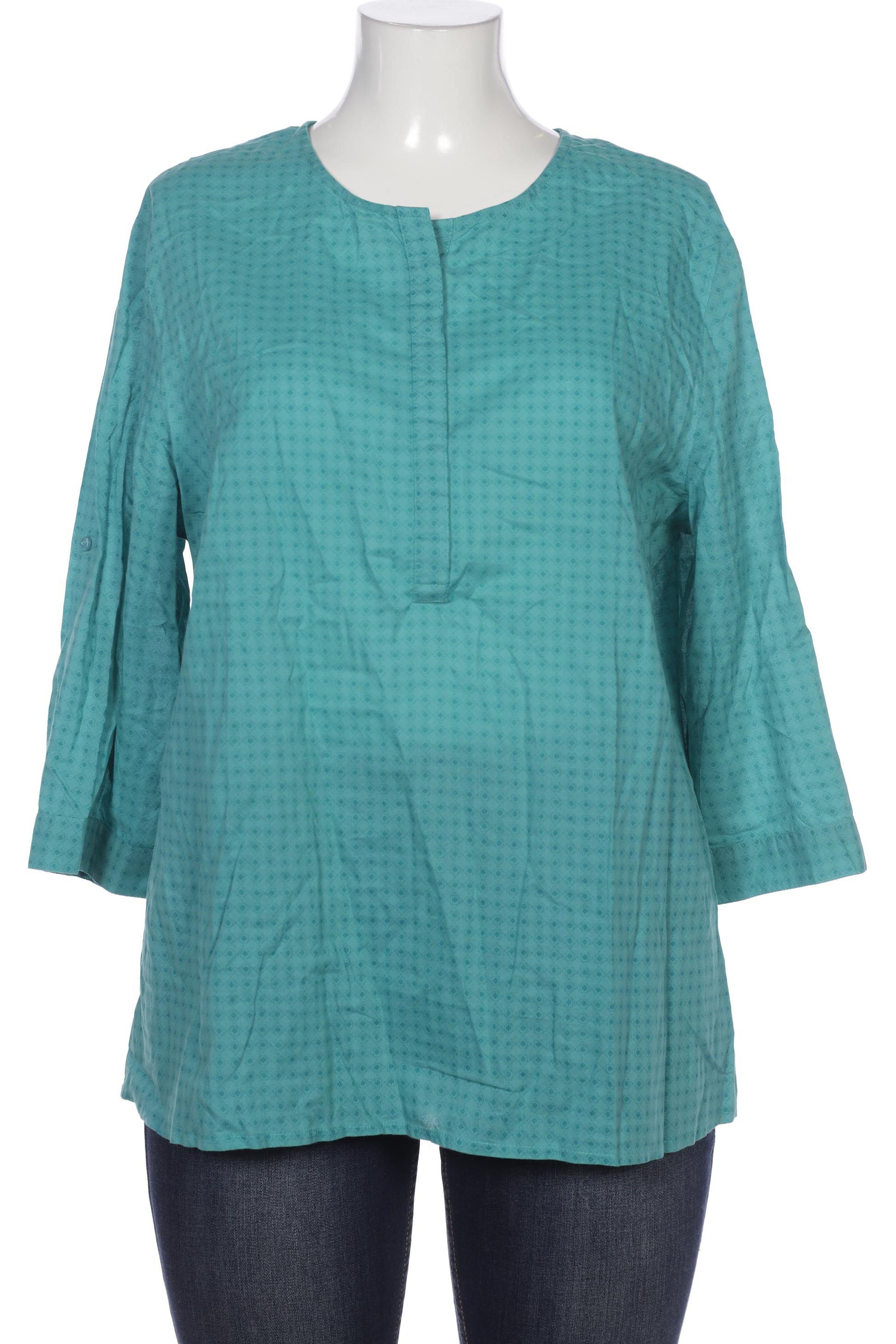 

sheego Damen Bluse, türkis