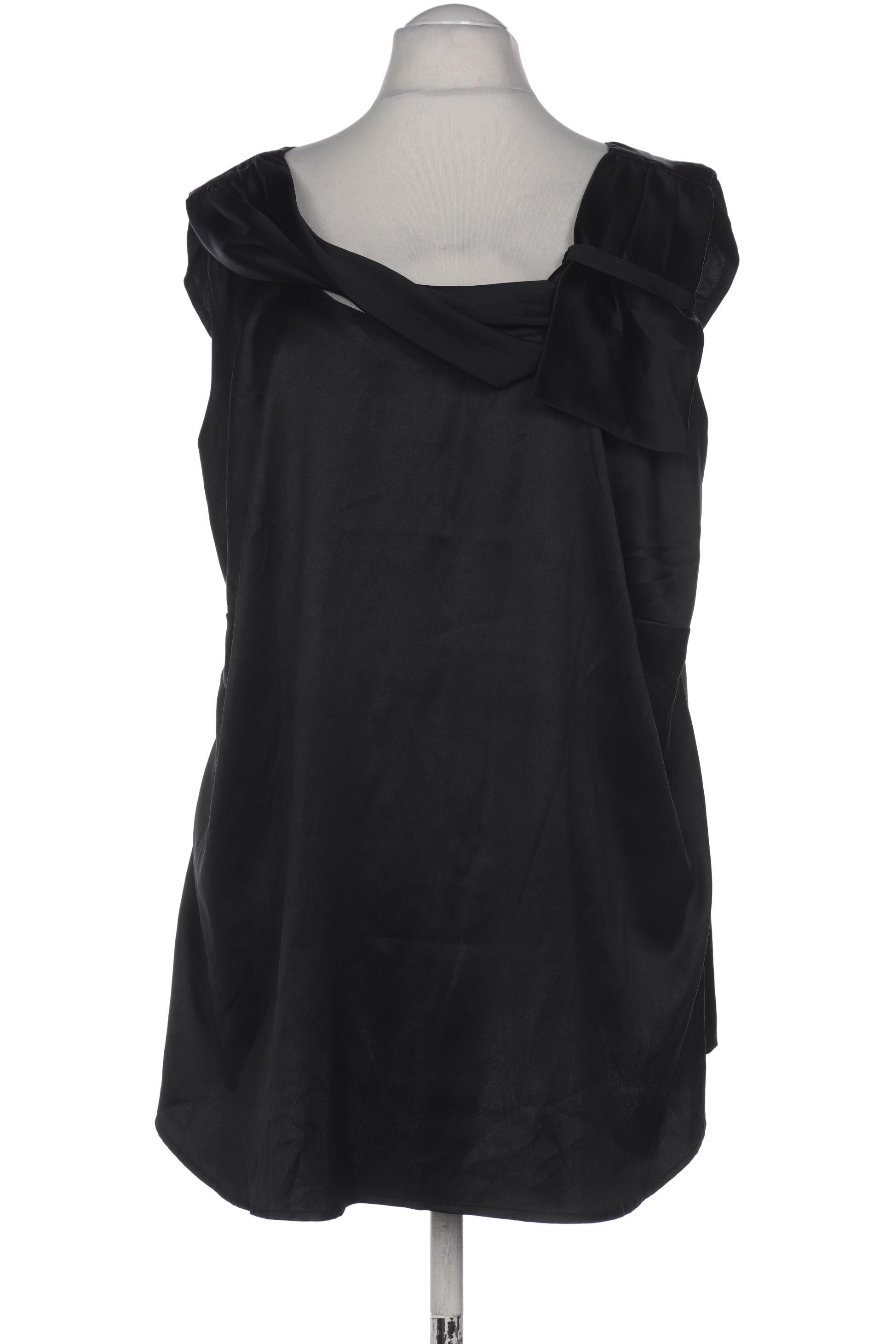 

sheego Damen Bluse, schwarz, Gr. 56