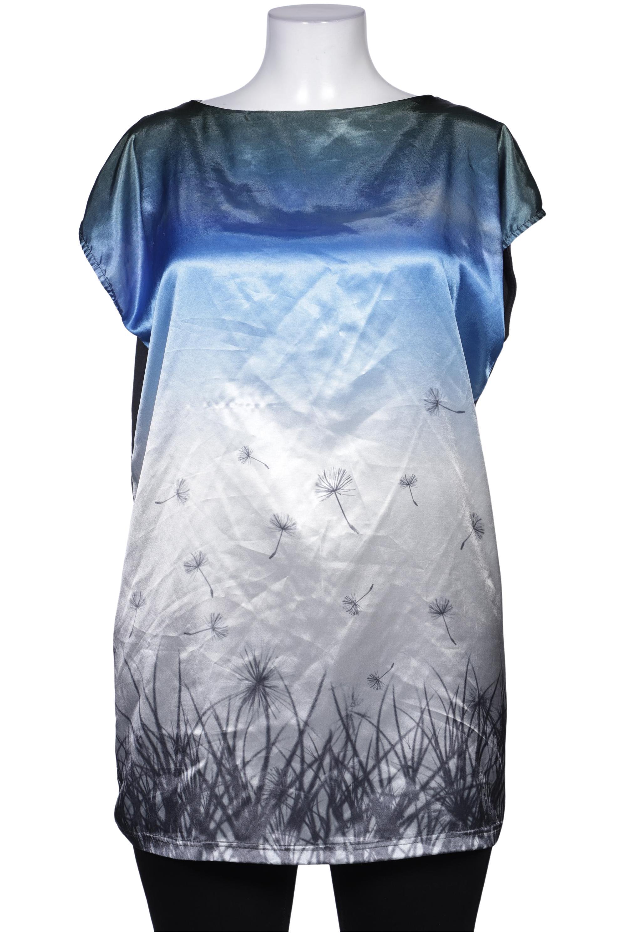 

sheego Damen Bluse, mehrfarbig, Gr. 48