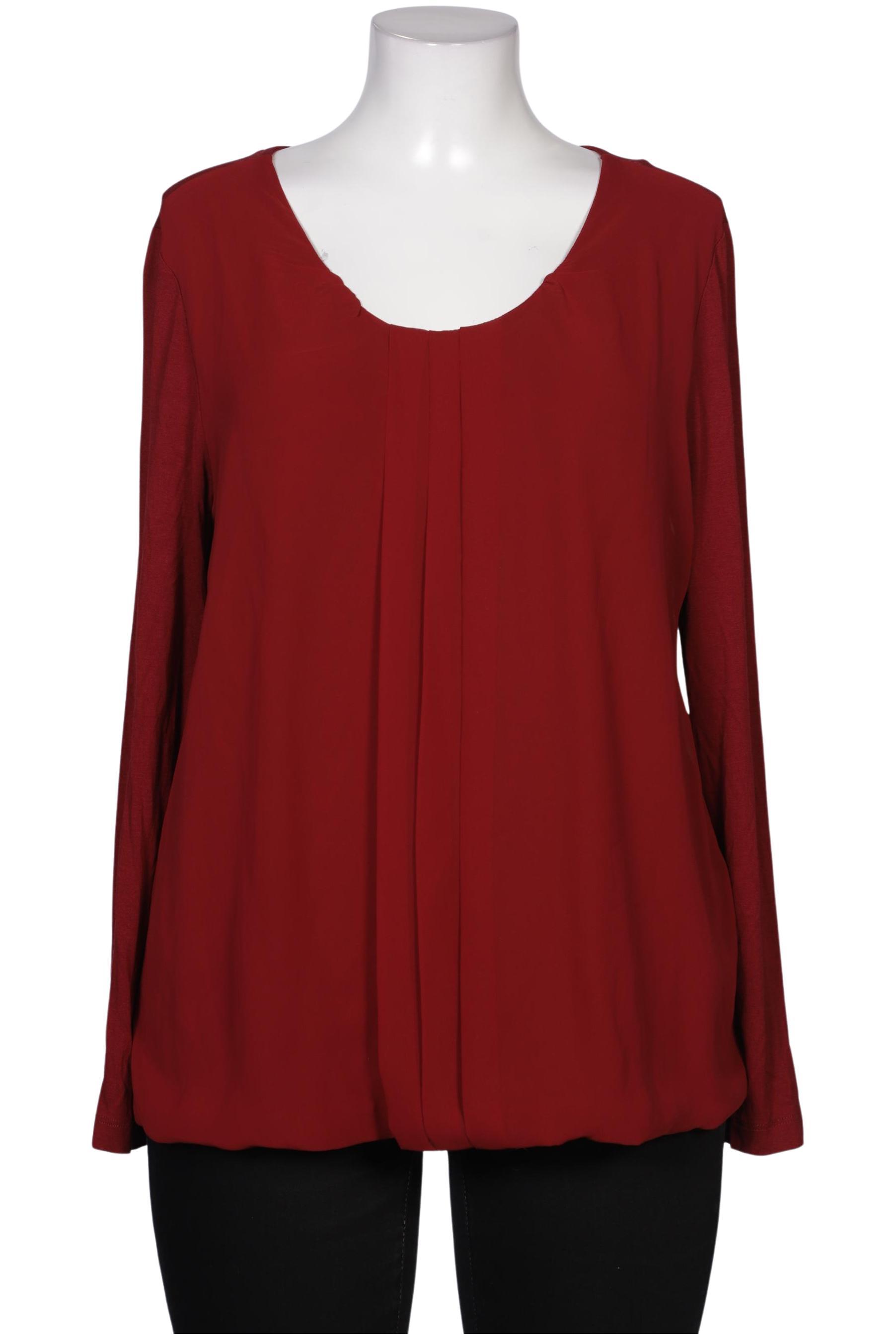 

sheego Damen Bluse, rot, Gr. 44