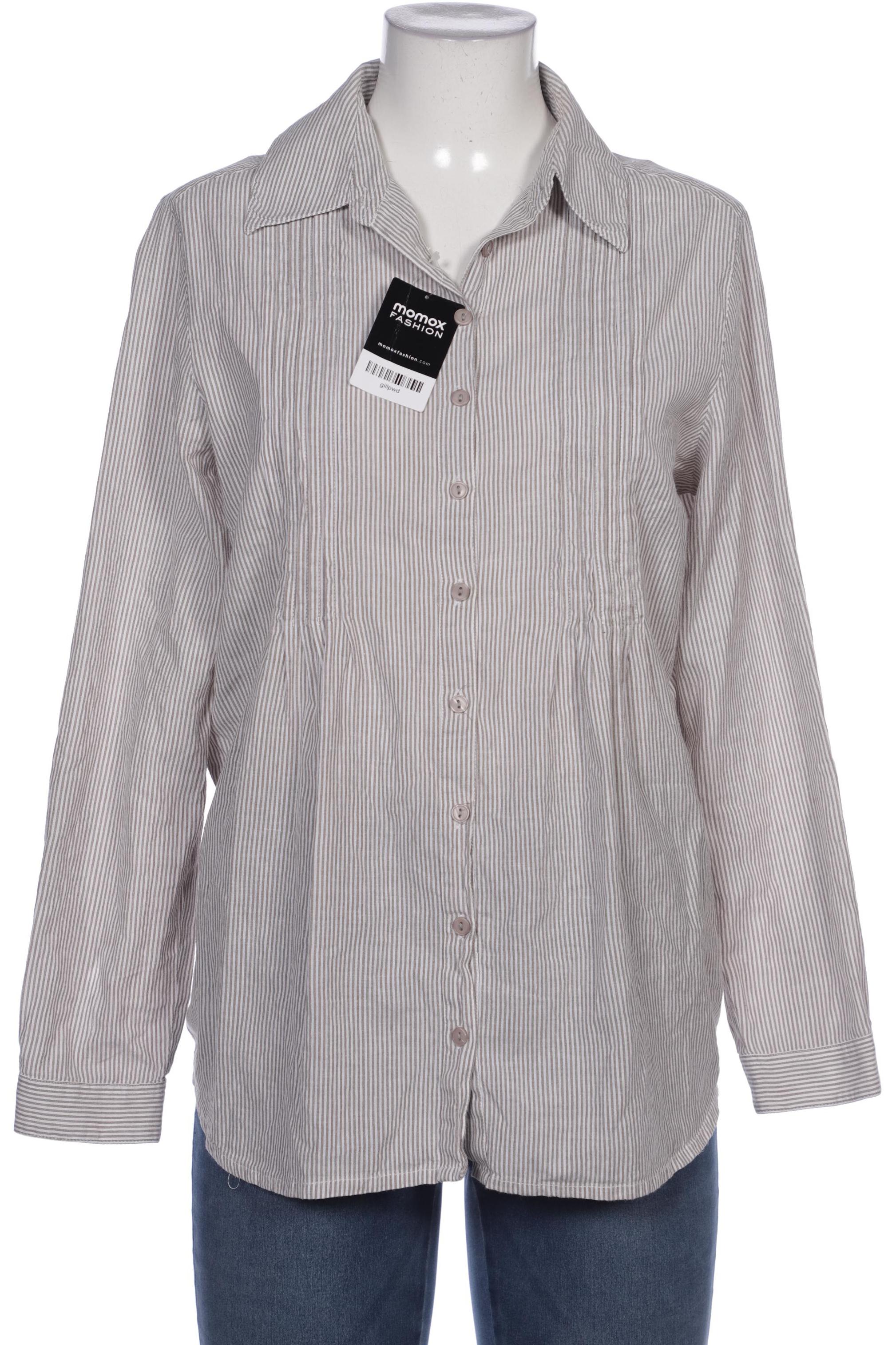 

sheego Damen Bluse, weiß, Gr. 40