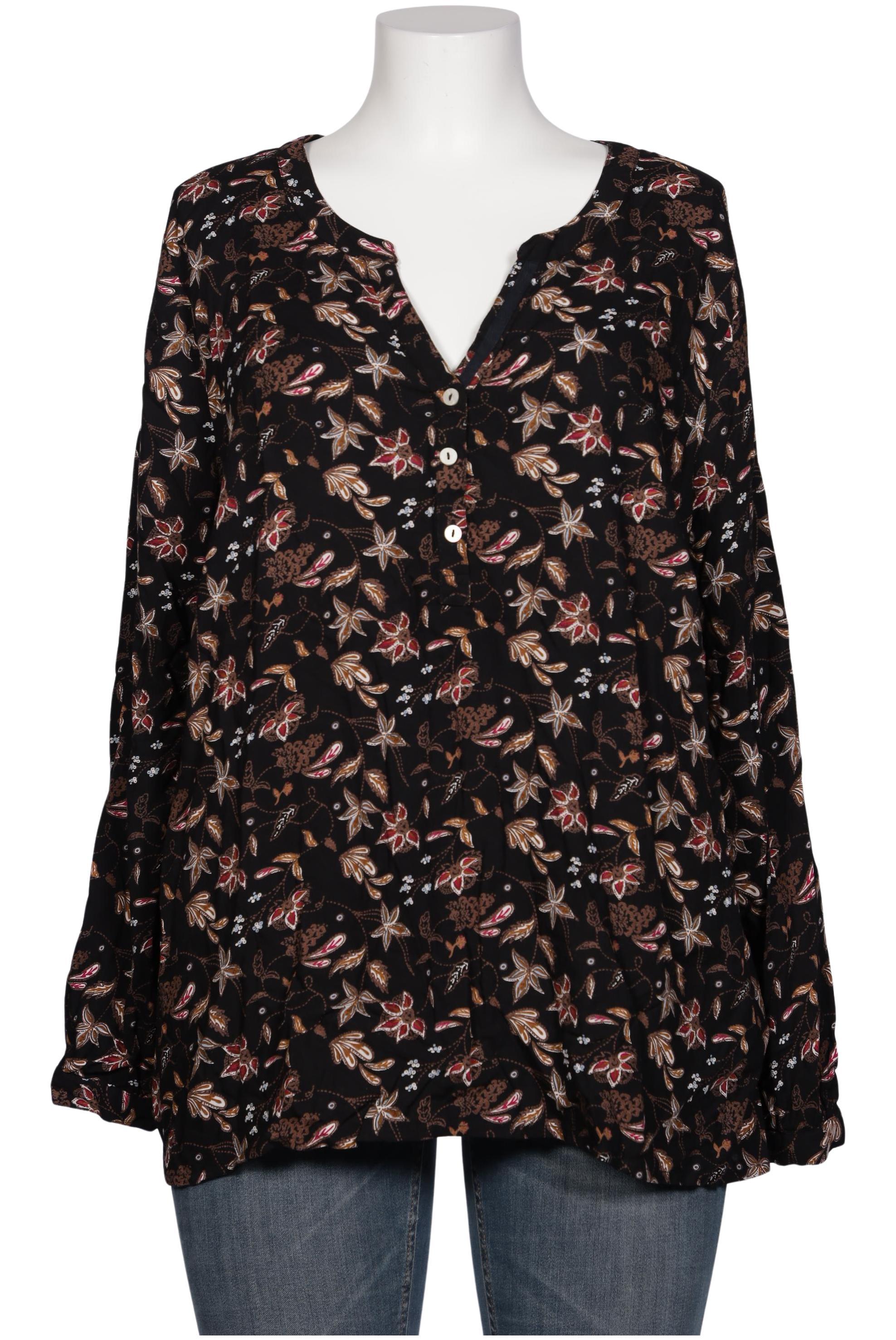 

sheego Damen Bluse, schwarz, Gr. 50