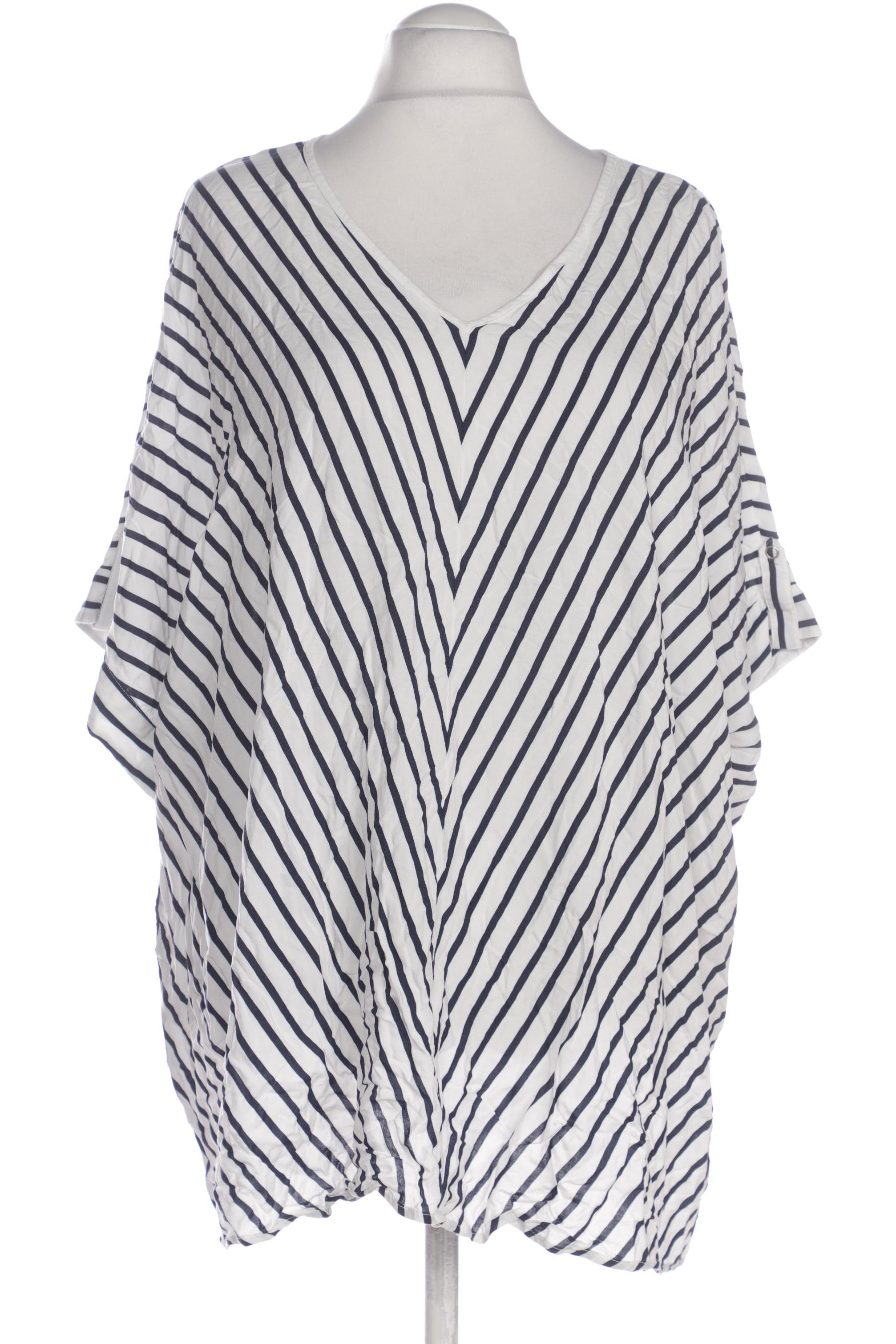 

sheego Damen Bluse, weiß, Gr. 56