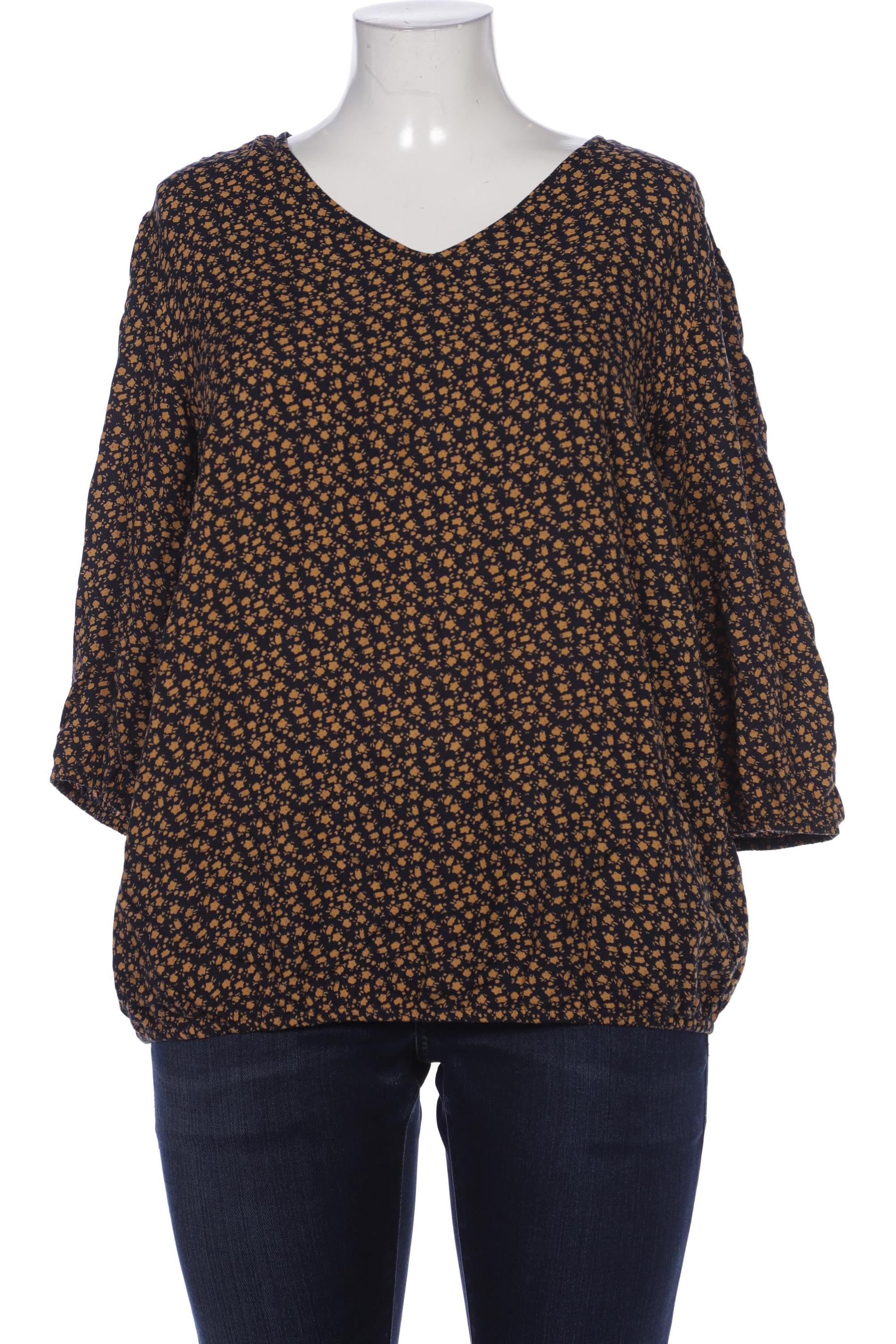

sheego Damen Bluse, schwarz, Gr. 44