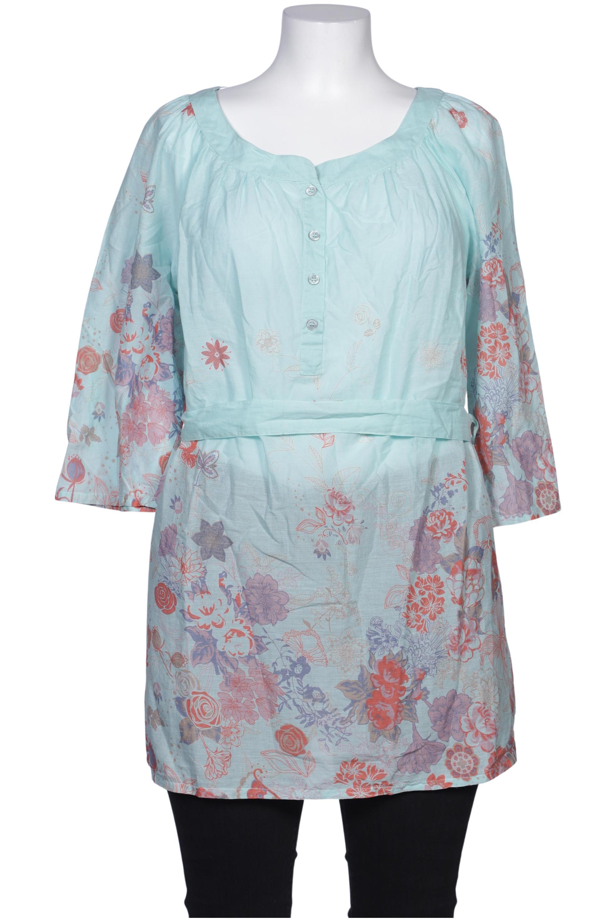 

sheego Damen Bluse, hellblau, Gr. 46