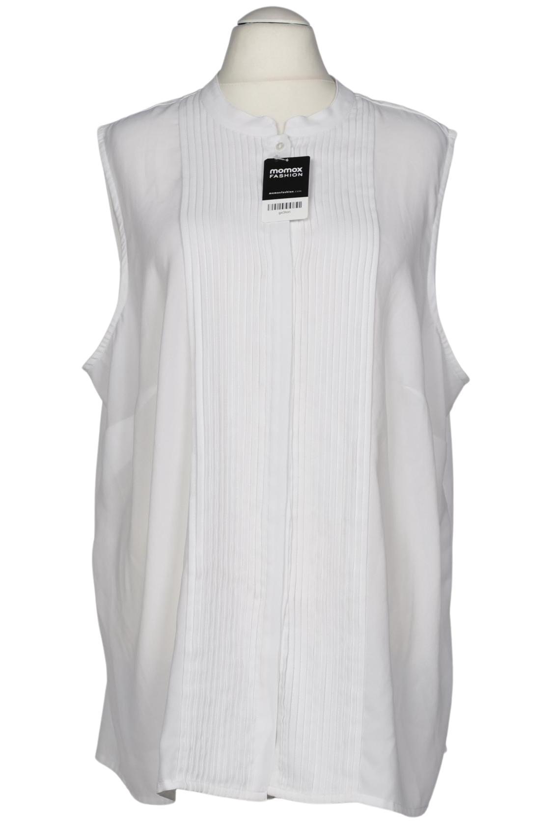 

sheego Damen Bluse, weiß, Gr. 54