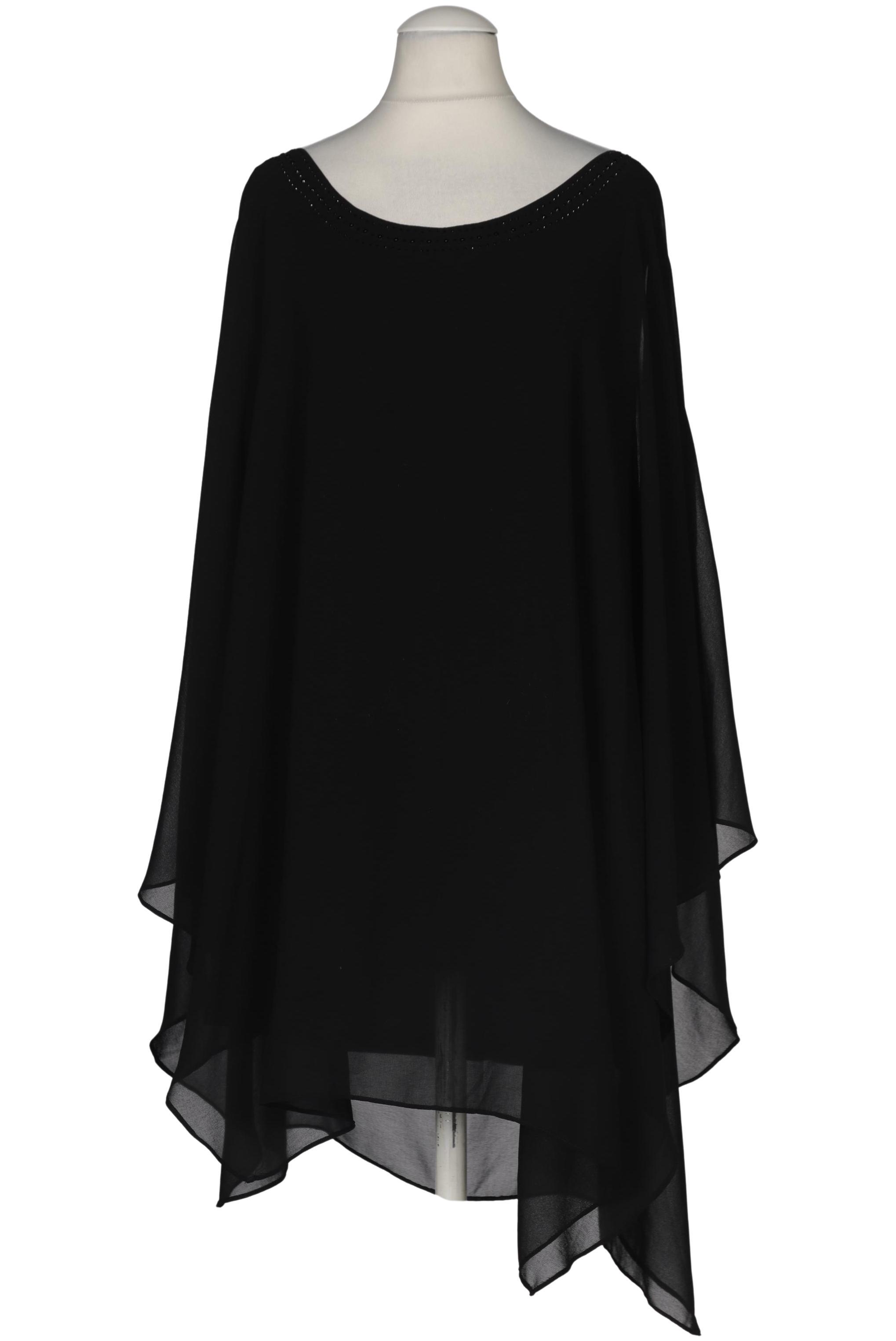 

sheego Damen Bluse, schwarz, Gr. 50