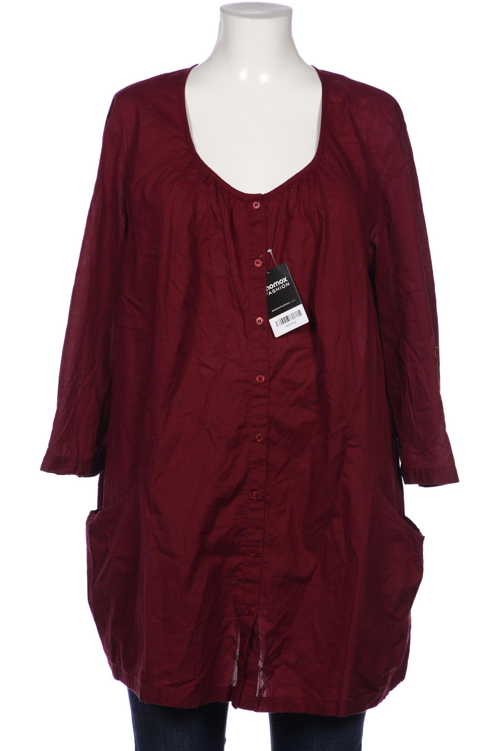 

sheego Damen Bluse, bordeaux