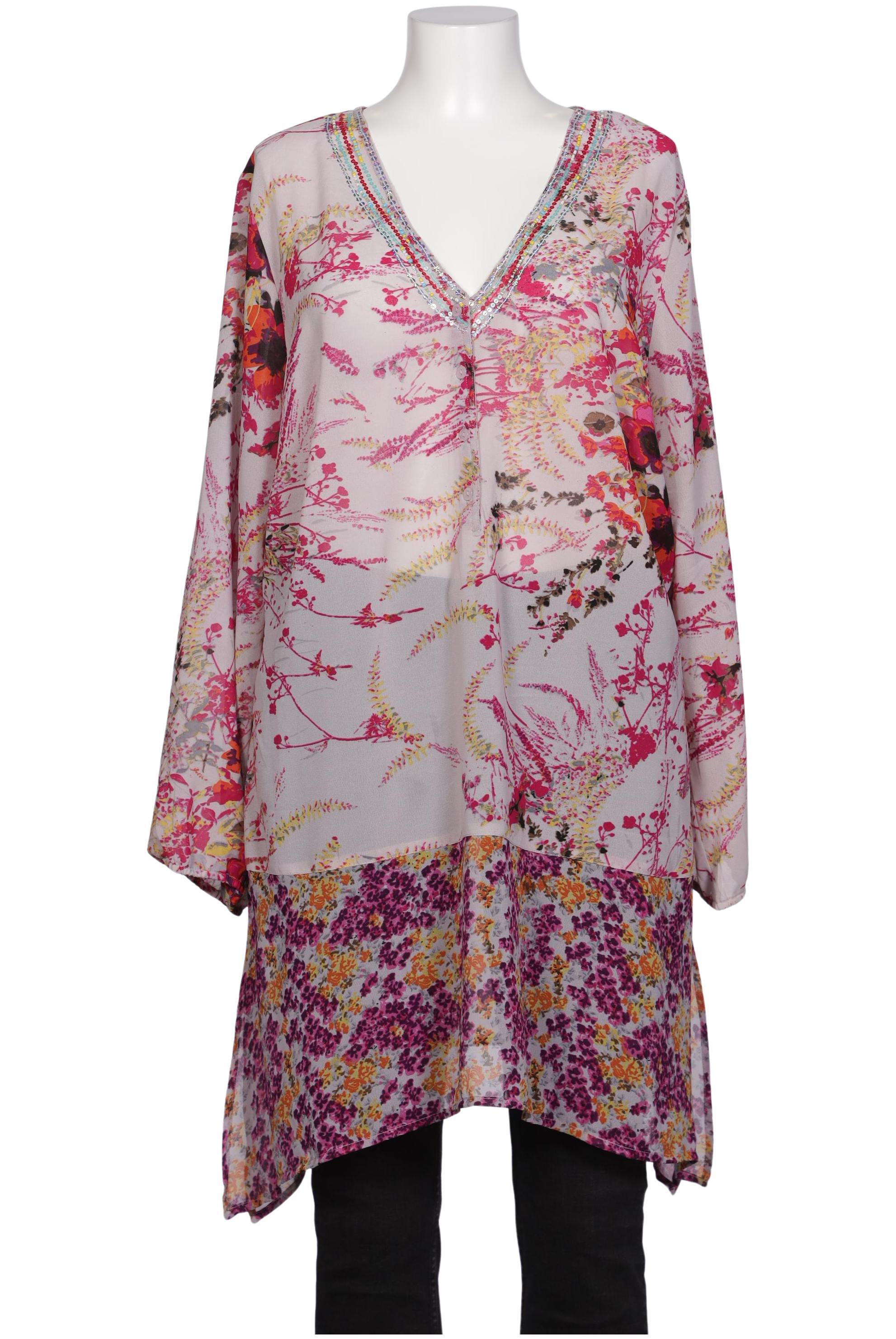

sheego Damen Bluse, grau, Gr. 50