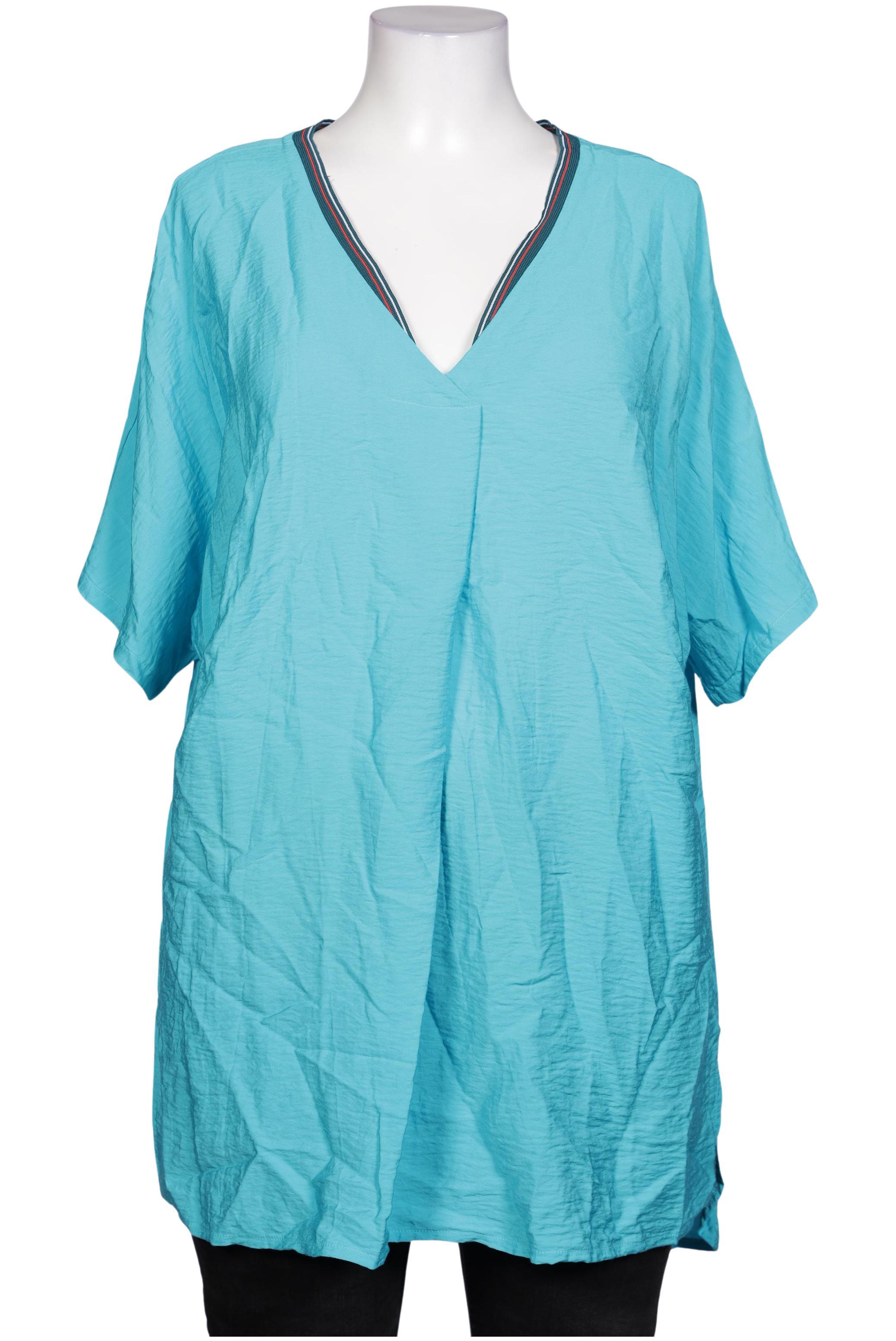 

sheego Damen Bluse, türkis, Gr. 52