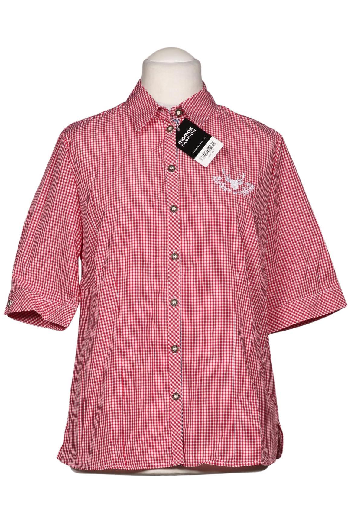 

sheego Damen Bluse, rot, Gr. 42