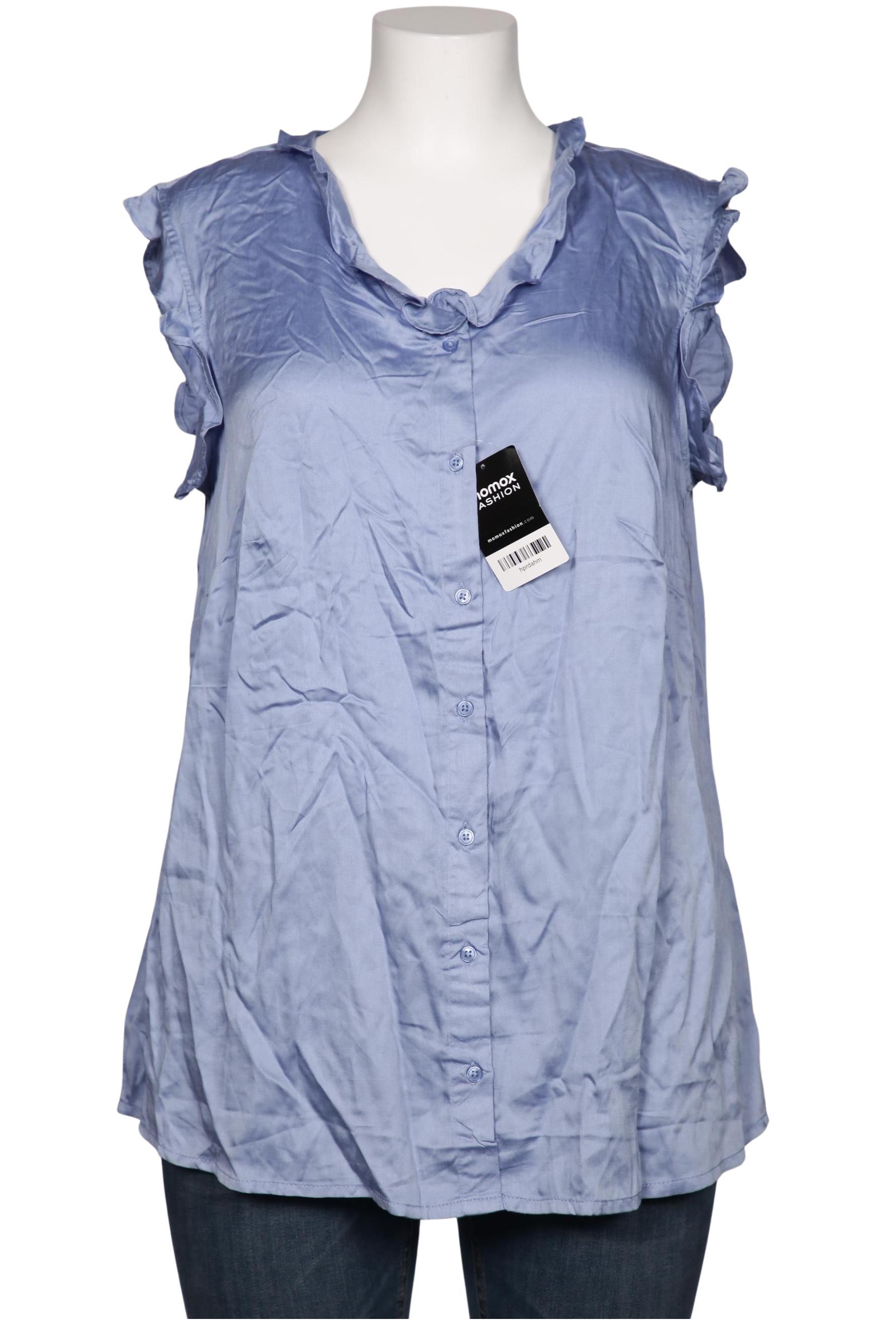 

sheego Damen Bluse, hellblau, Gr. 40
