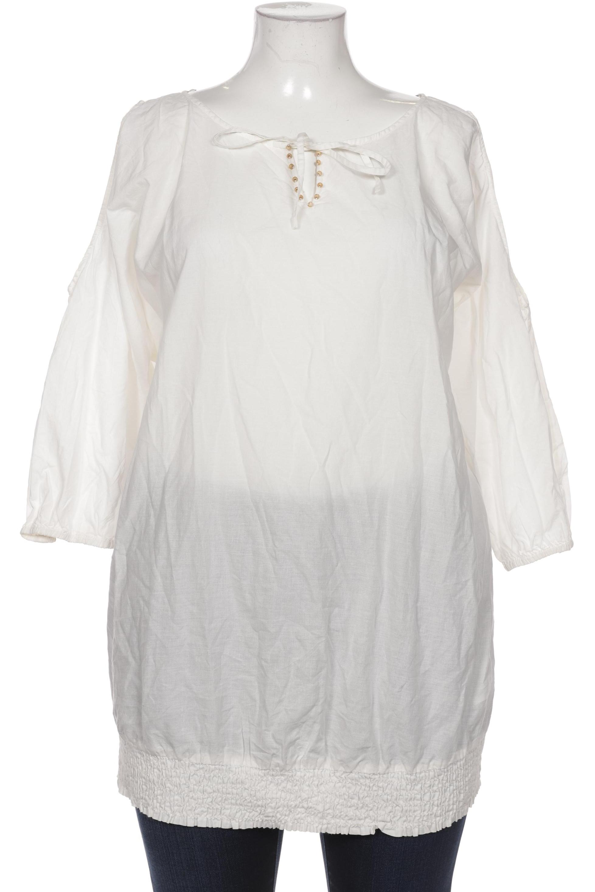 

sheego Damen Bluse, cremeweiß, Gr. 48