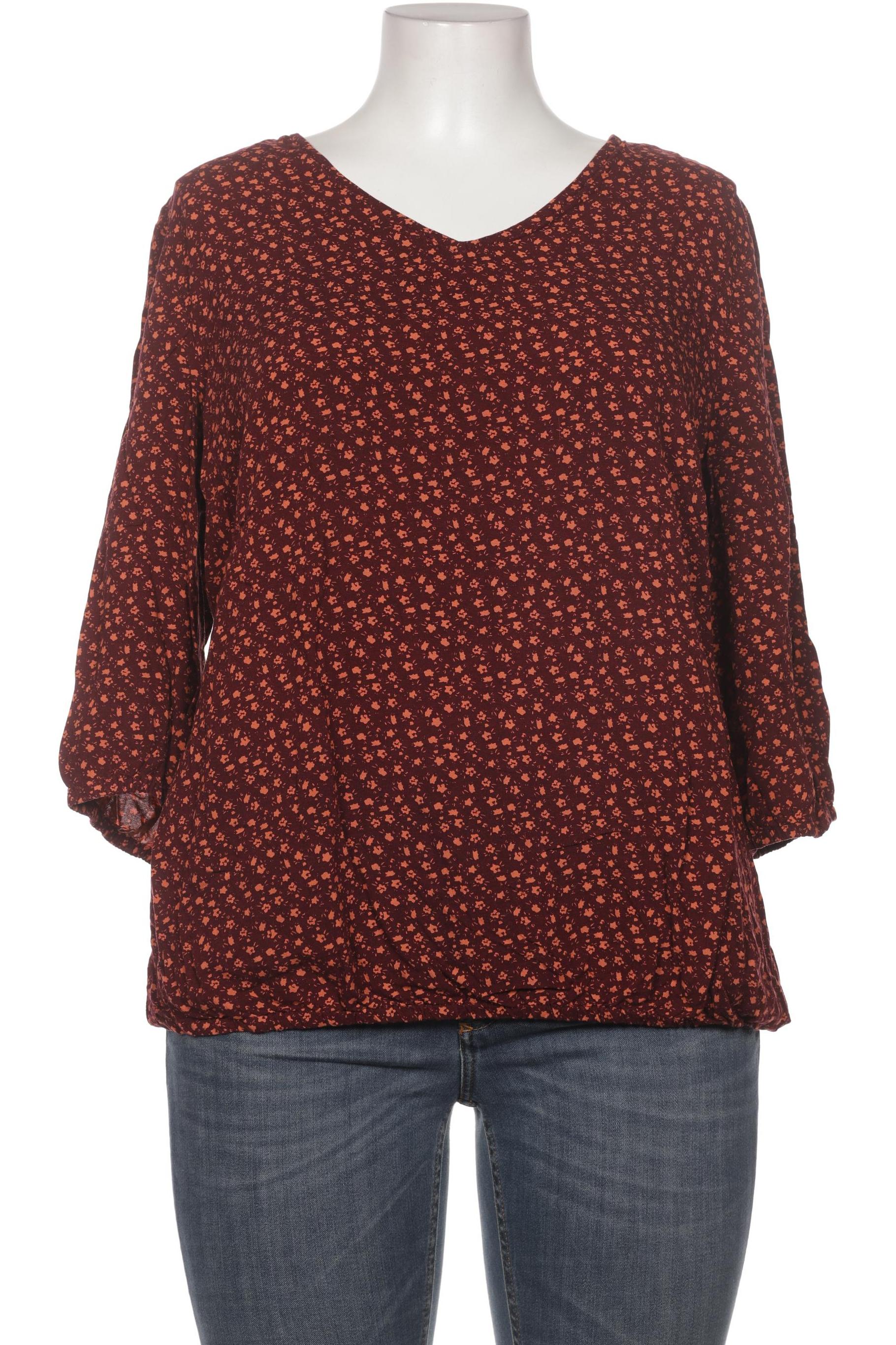 

sheego Damen Bluse, bordeaux, Gr. 44