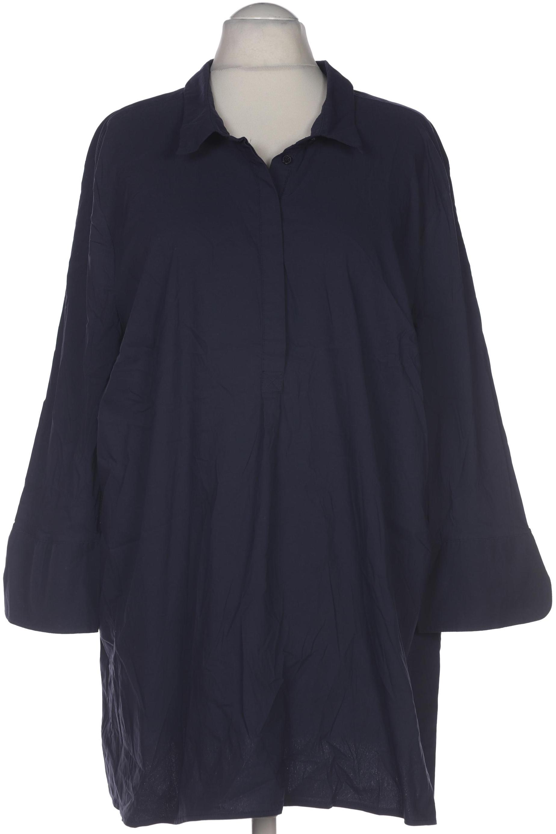 

sheego Damen Bluse, marineblau, Gr. 56