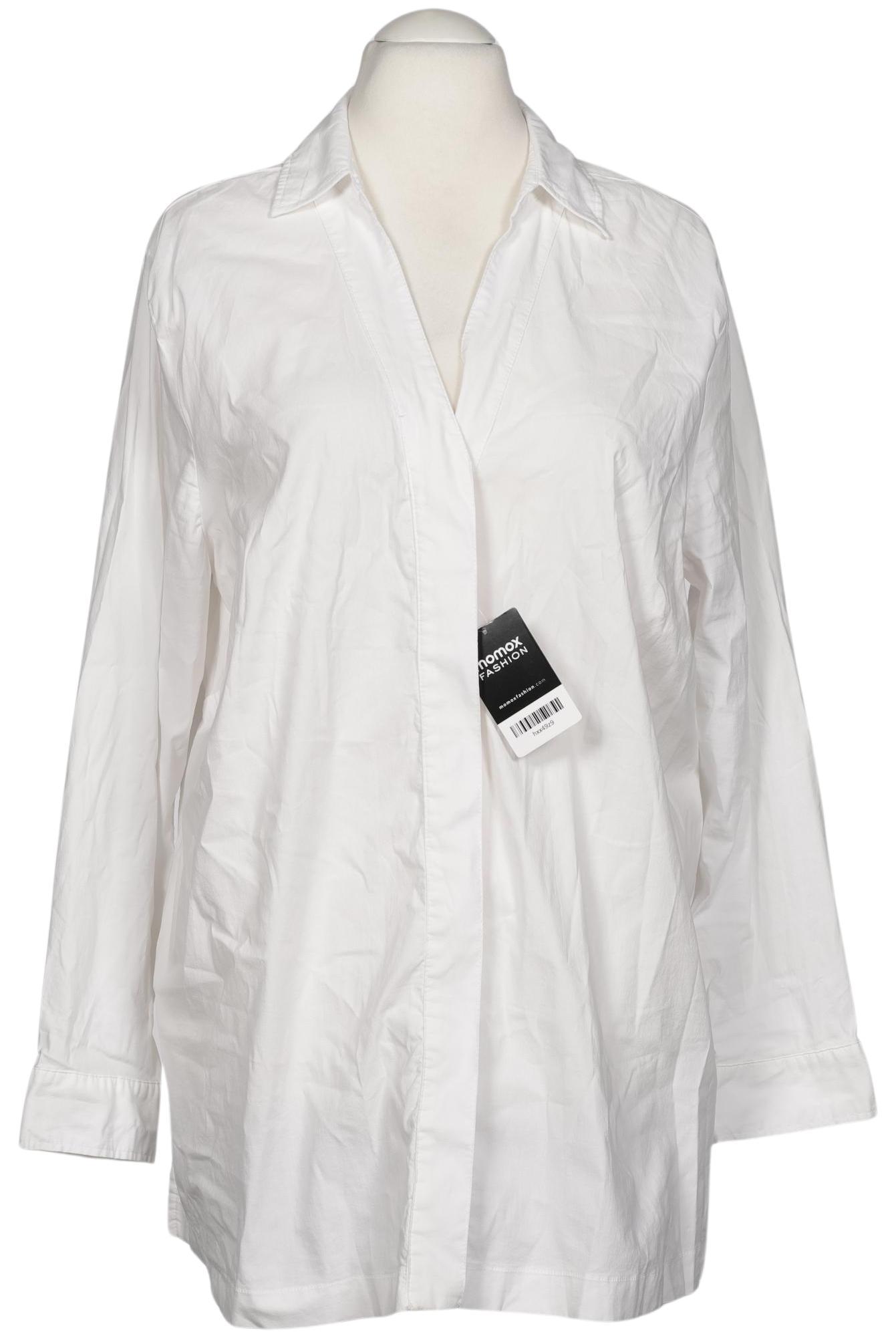 

sheego Damen Bluse, weiß, Gr. 50