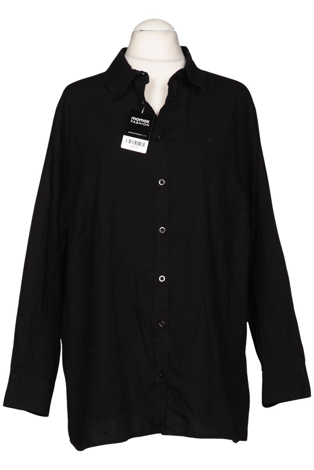 

sheego Damen Bluse, schwarz, Gr. 52