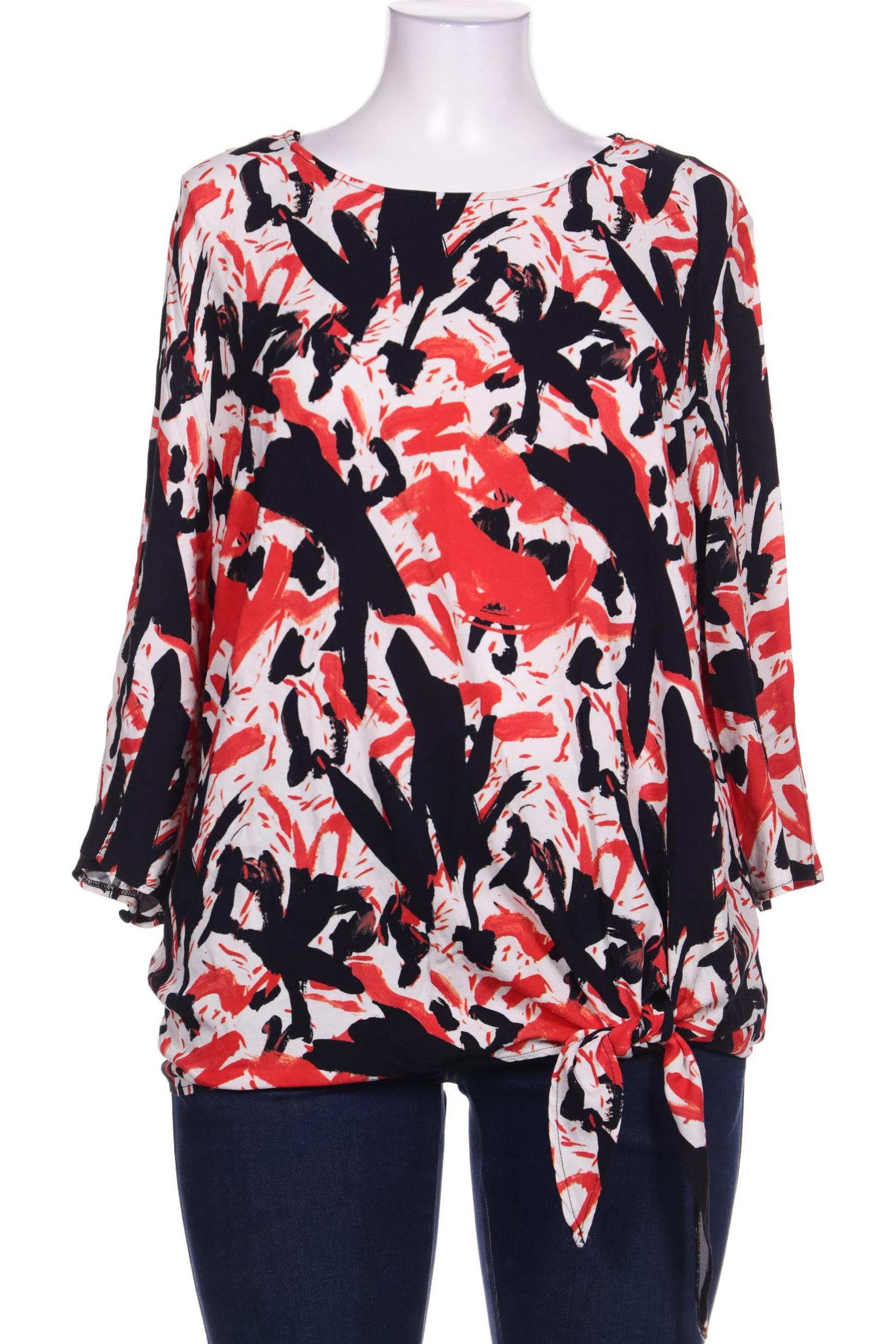 

sheego Damen Bluse, mehrfarbig, Gr. 48