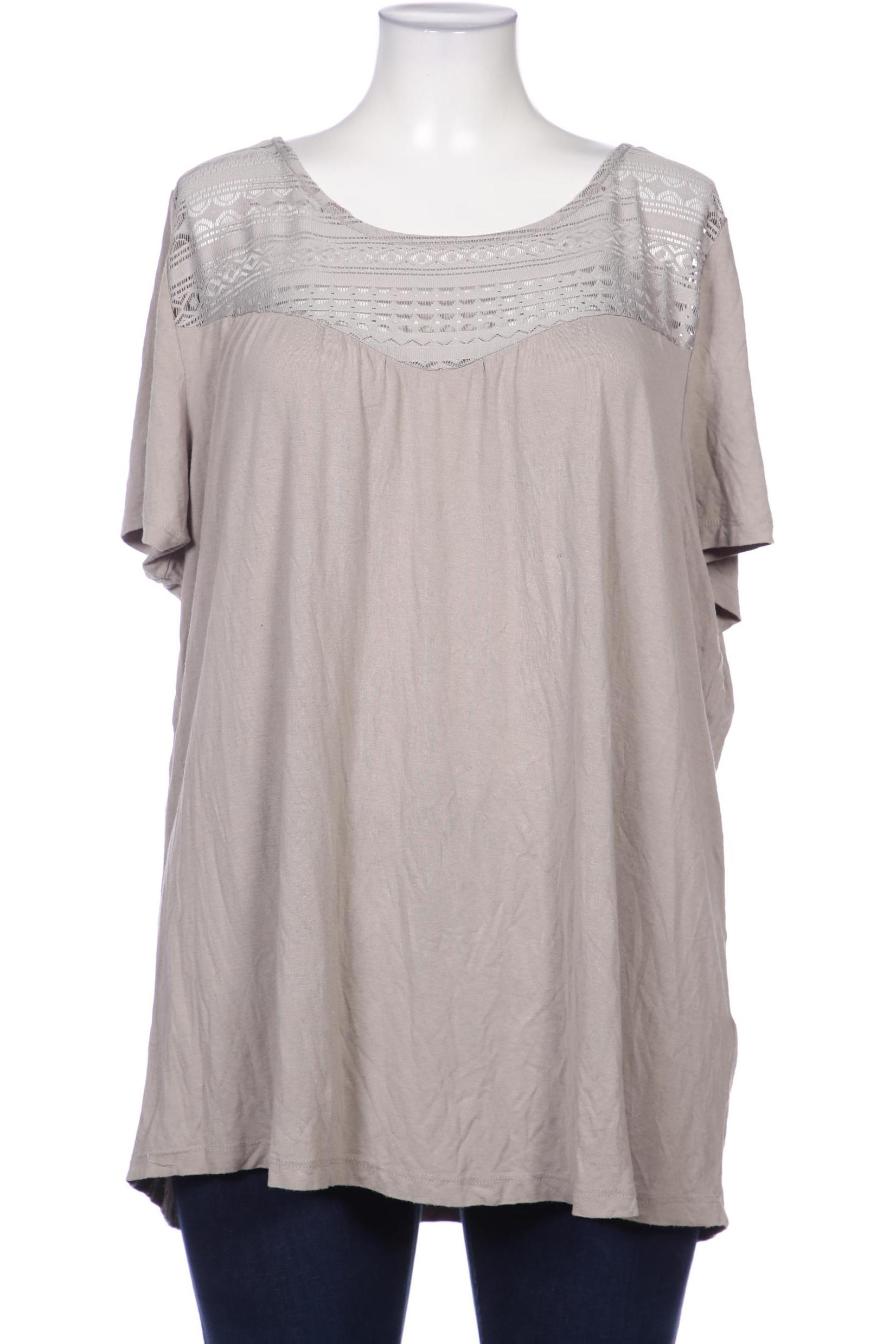 

sheego Damen Bluse, grau