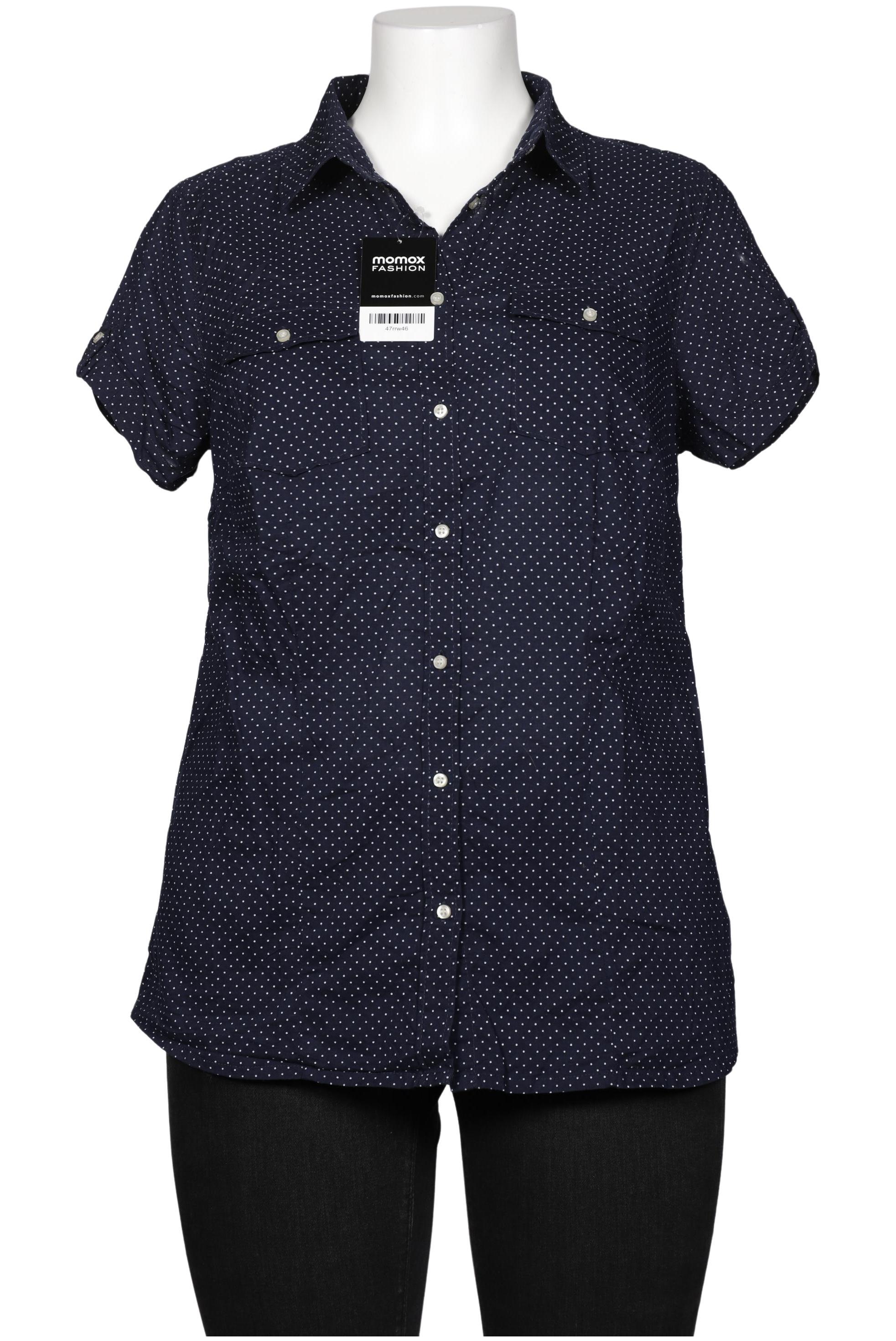 

sheego Damen Bluse, marineblau, Gr. 44