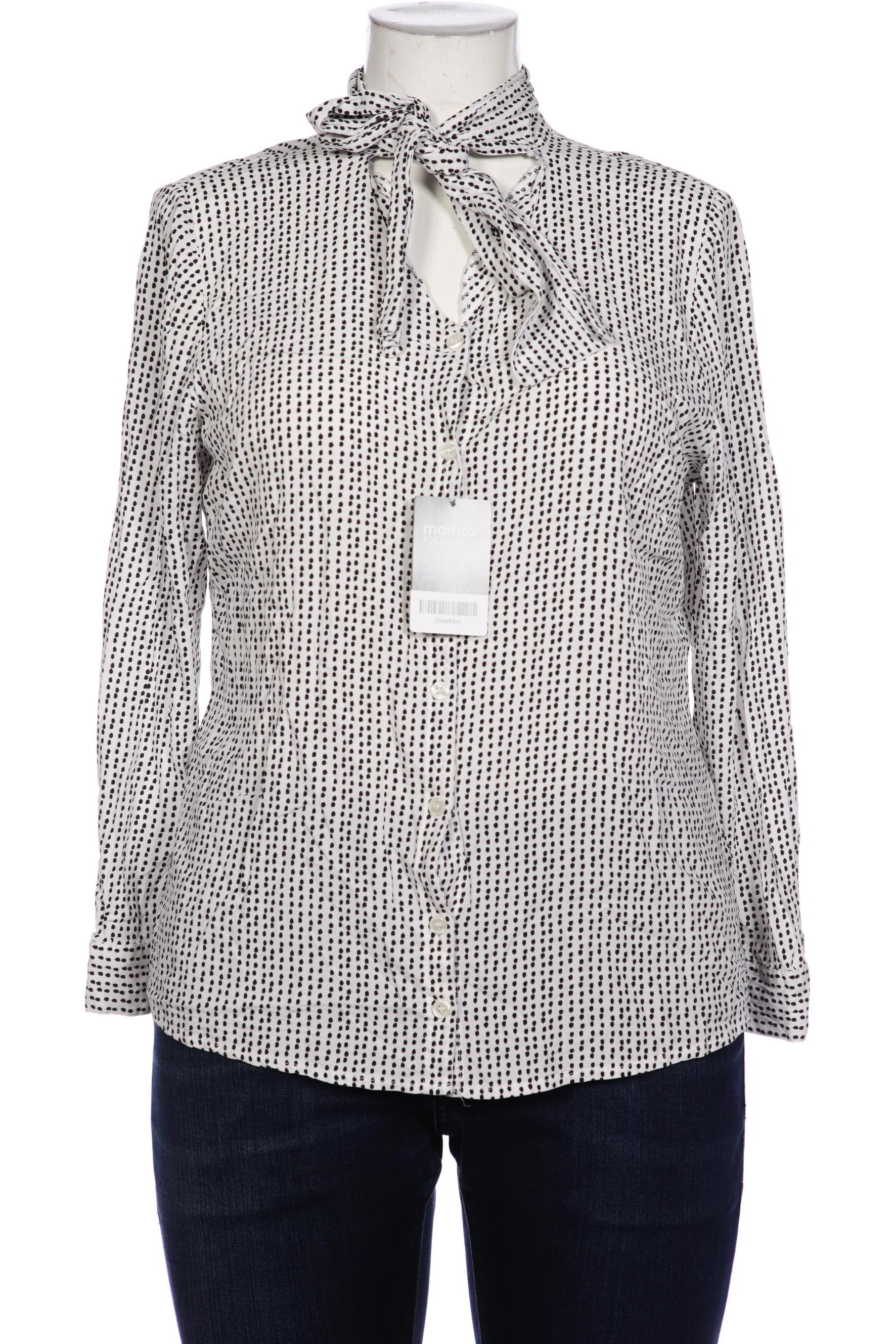

sheego Damen Bluse, weiß, Gr. 40