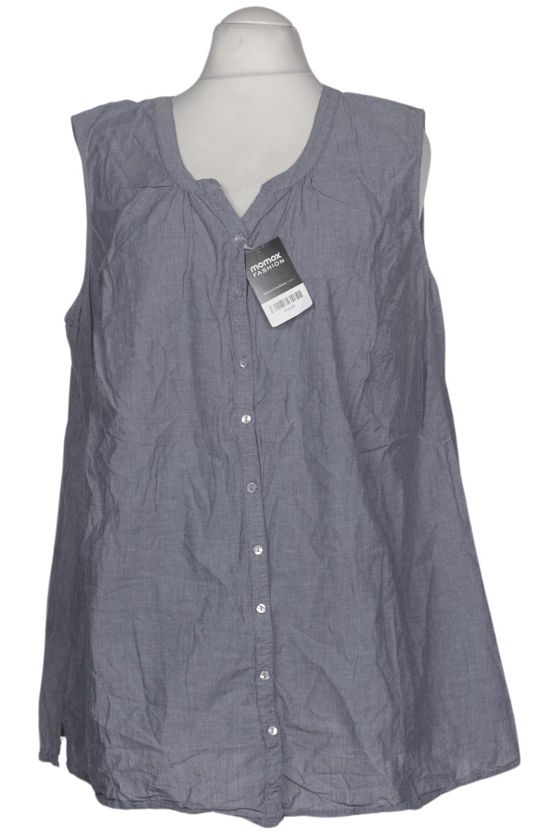 

sheego Damen Bluse, blau, Gr. 54