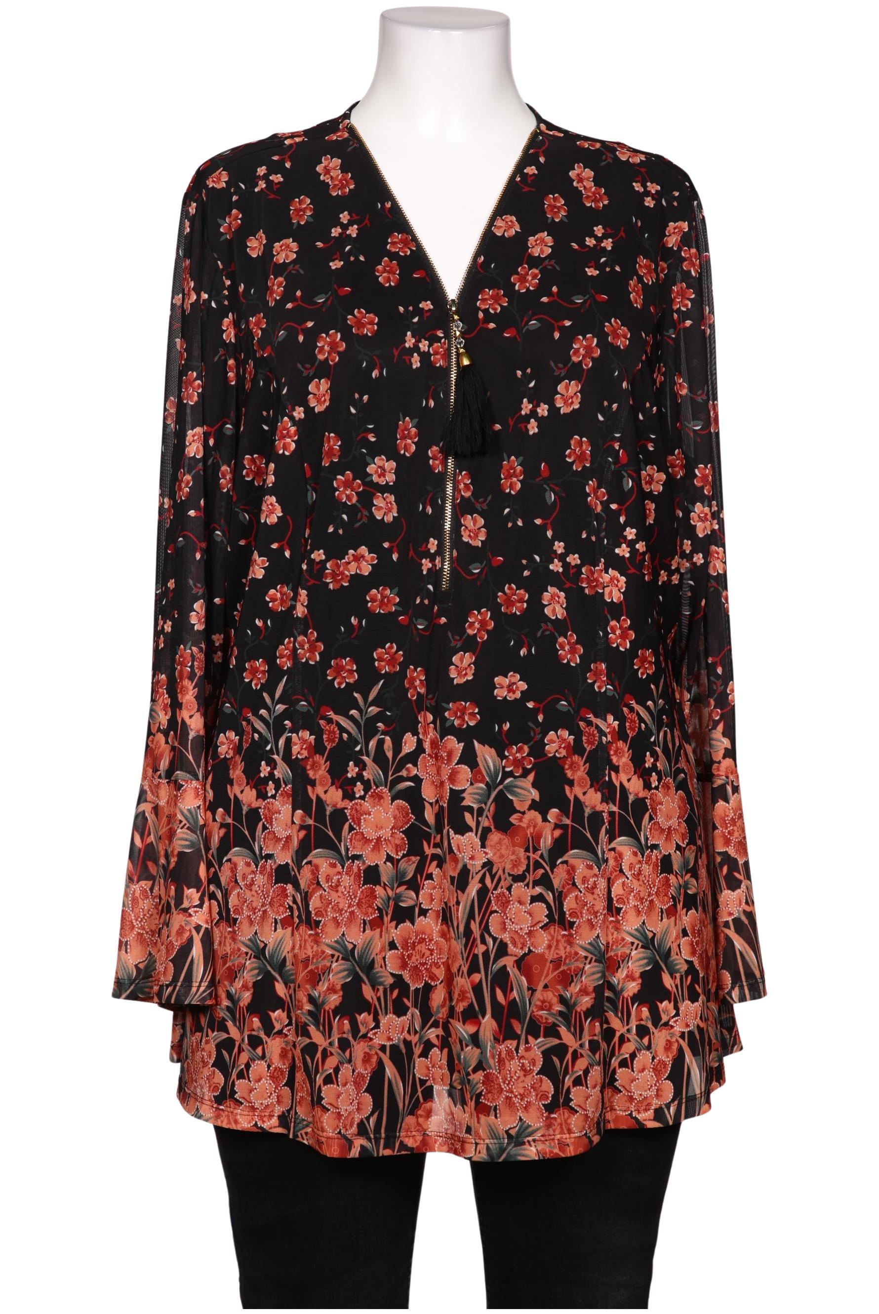 

sheego Damen Bluse, mehrfarbig, Gr. 44