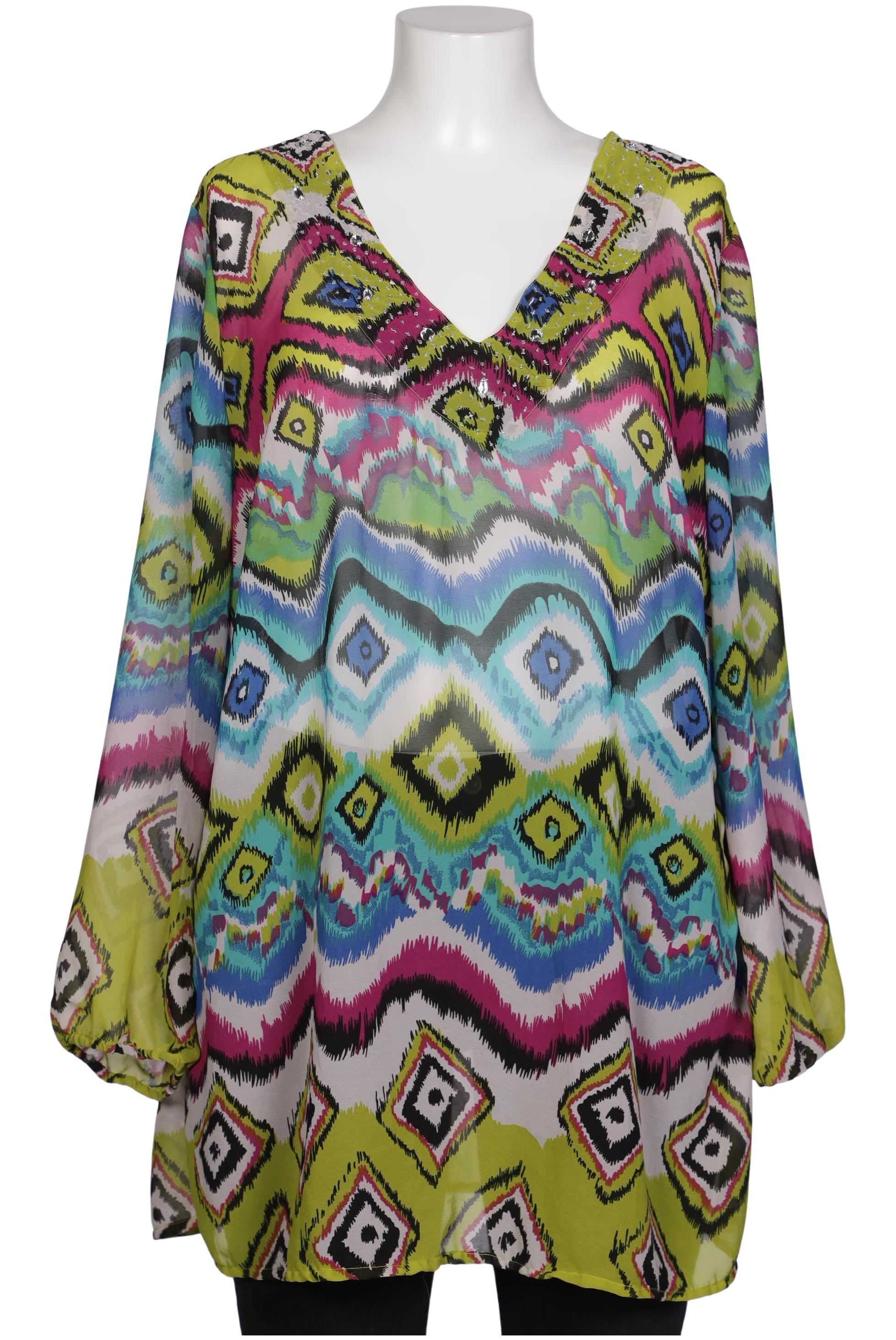 

sheego Damen Bluse, mehrfarbig, Gr. 50