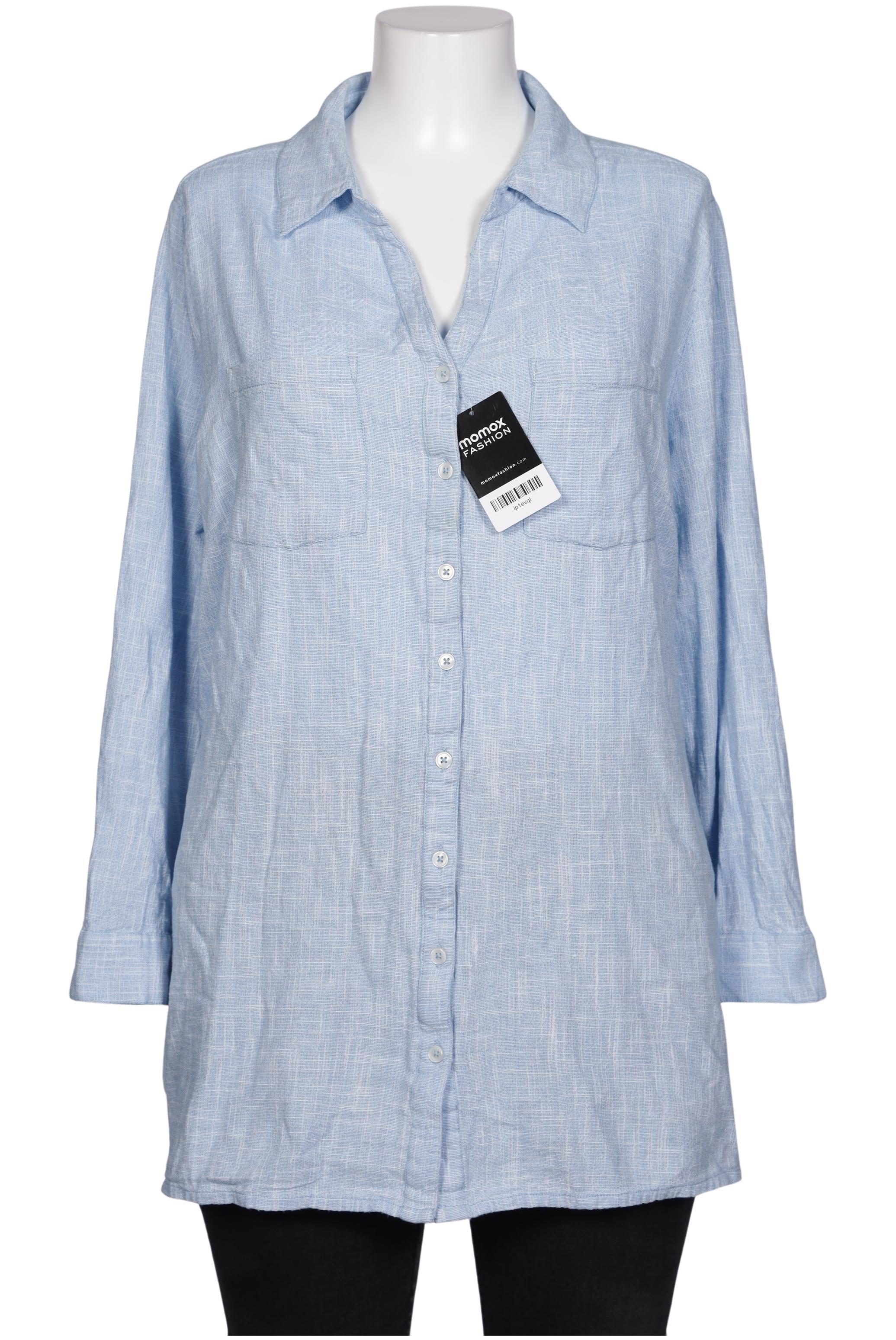 

sheego Damen Bluse, hellblau, Gr. 50
