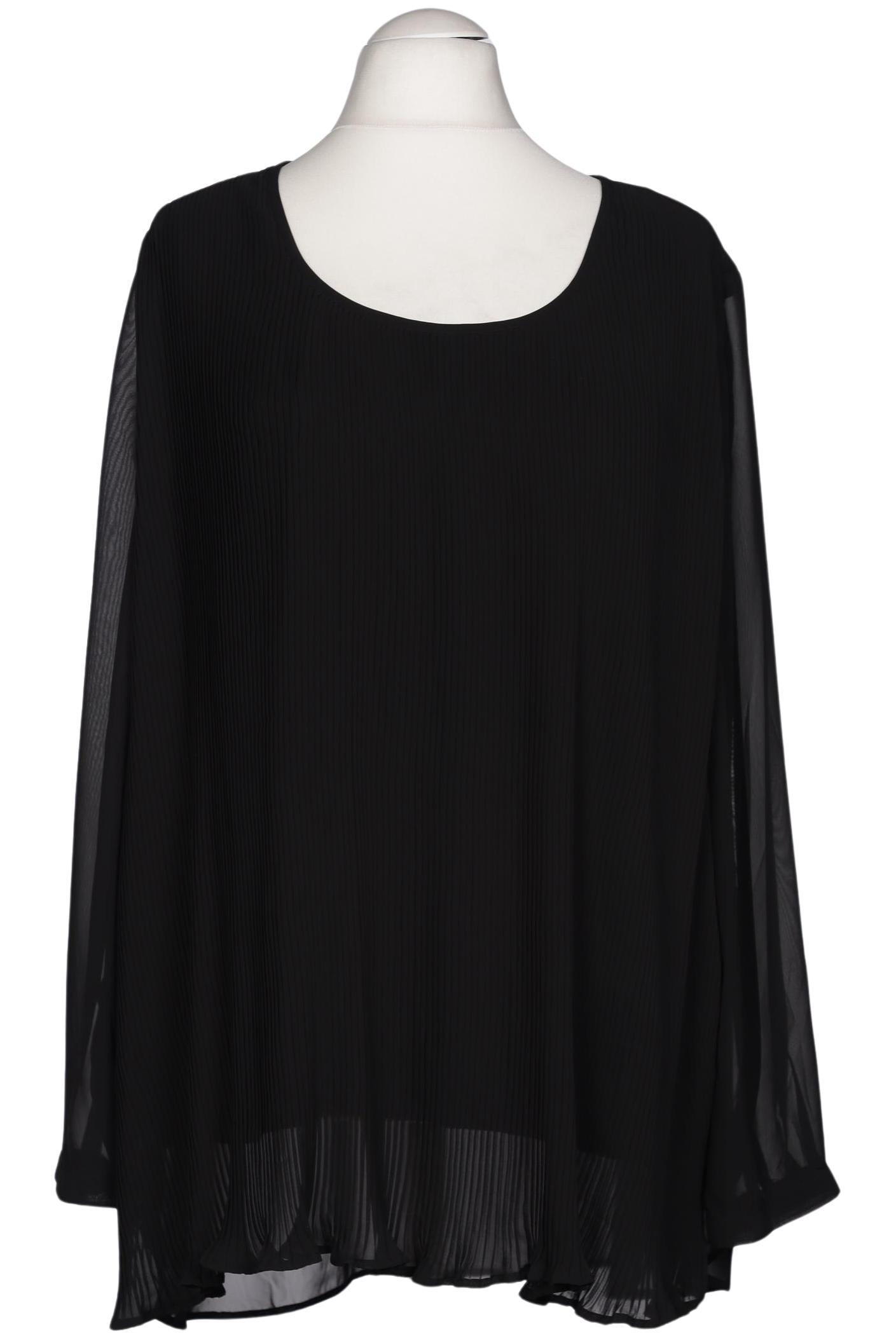 

sheego Damen Bluse, schwarz, Gr. 54