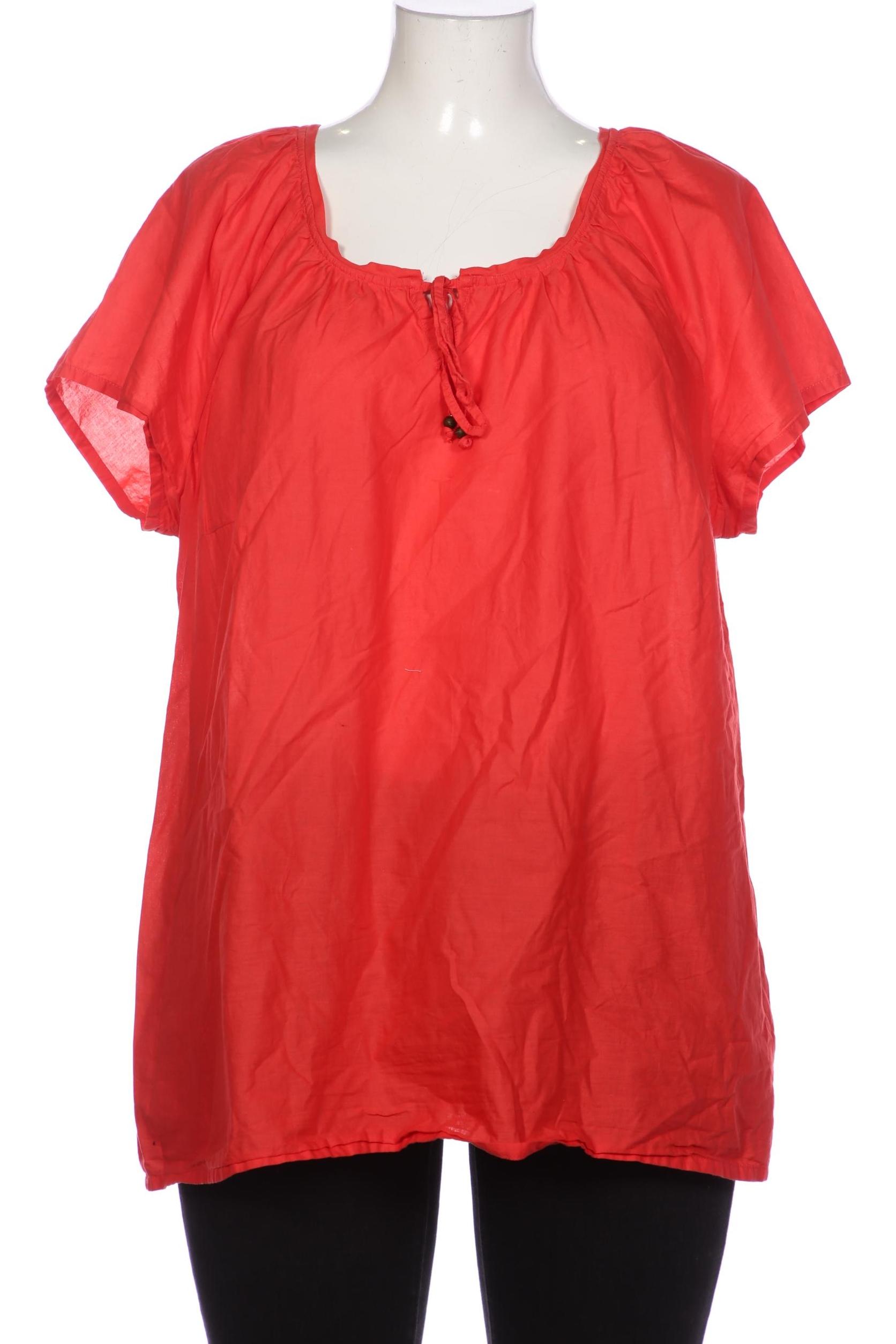 

sheego Damen Bluse, rot, Gr. 48