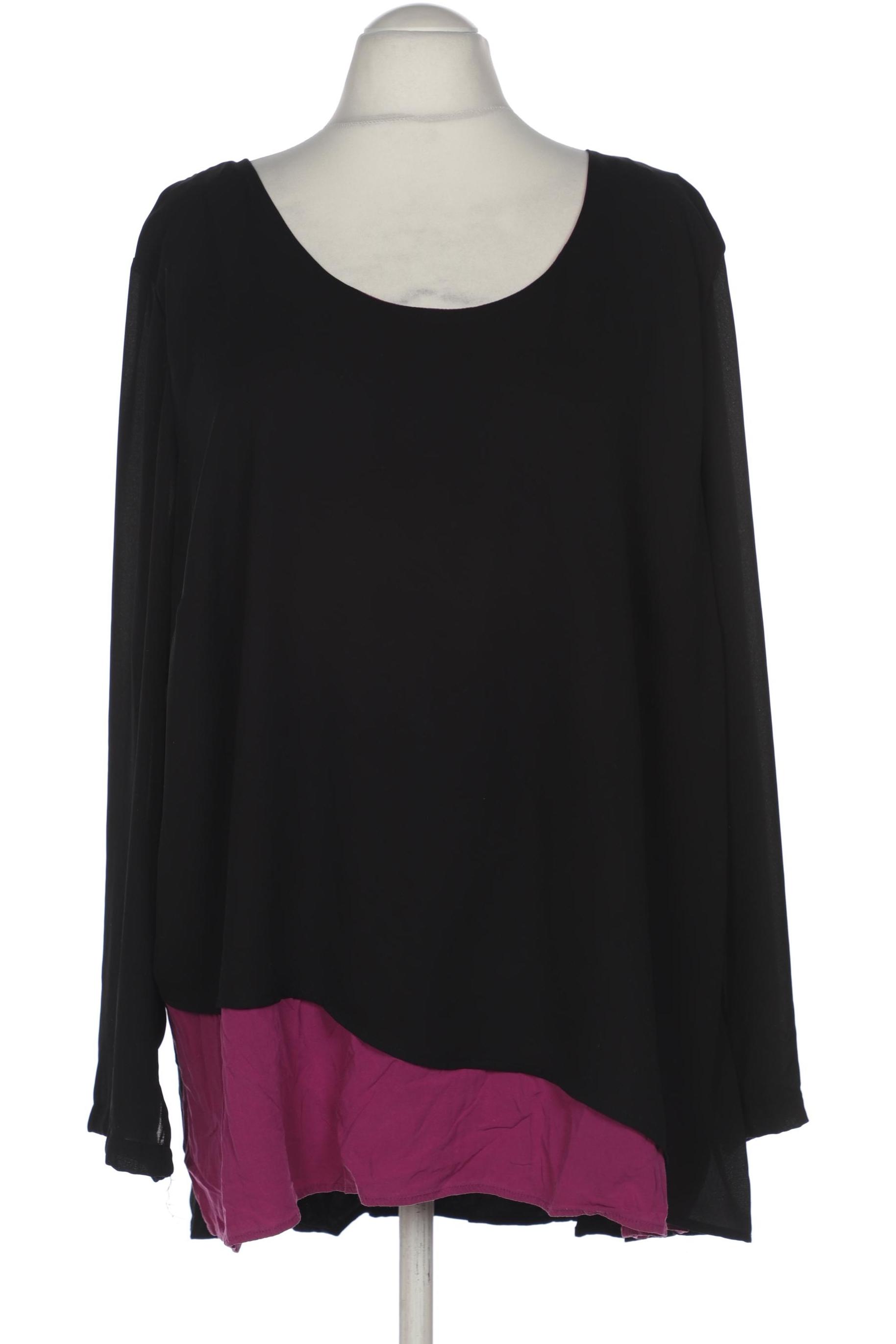 

sheego Damen Bluse, schwarz, Gr. 54