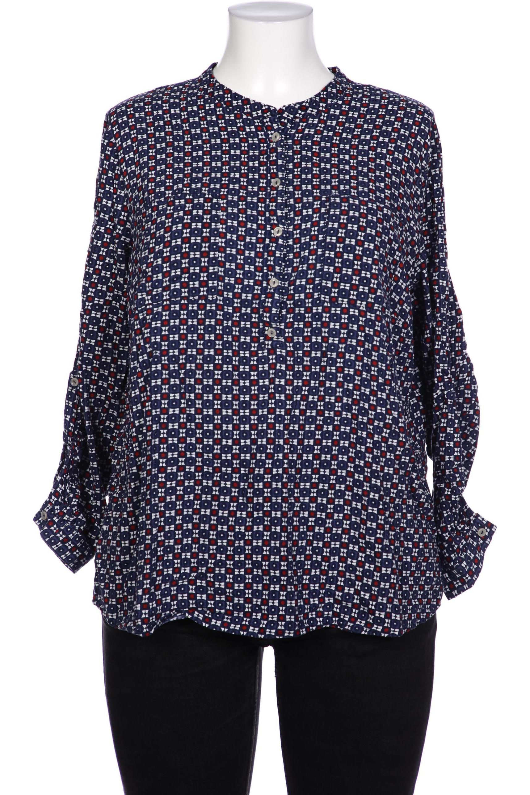 

sheego Damen Bluse, marineblau