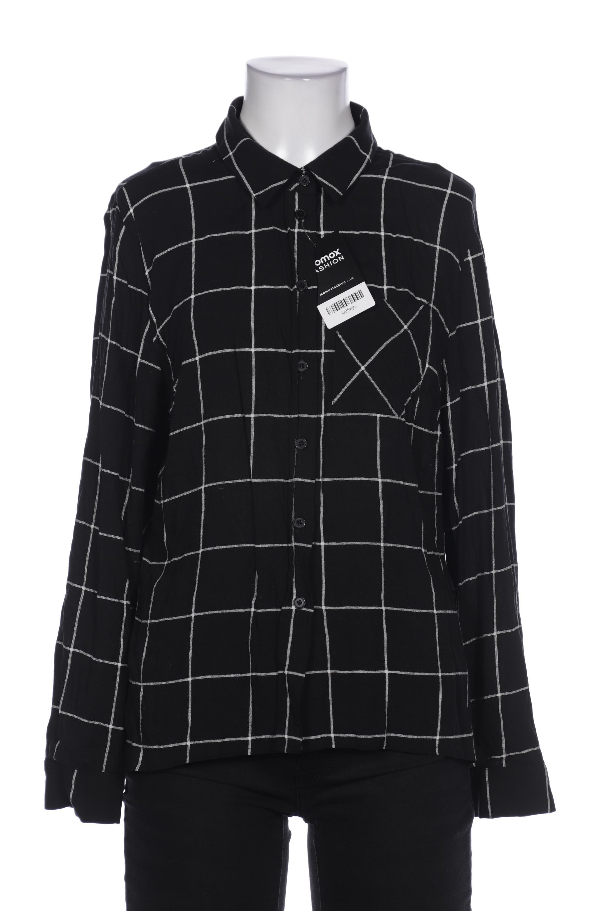 

sheego Damen Bluse, schwarz, Gr. 42