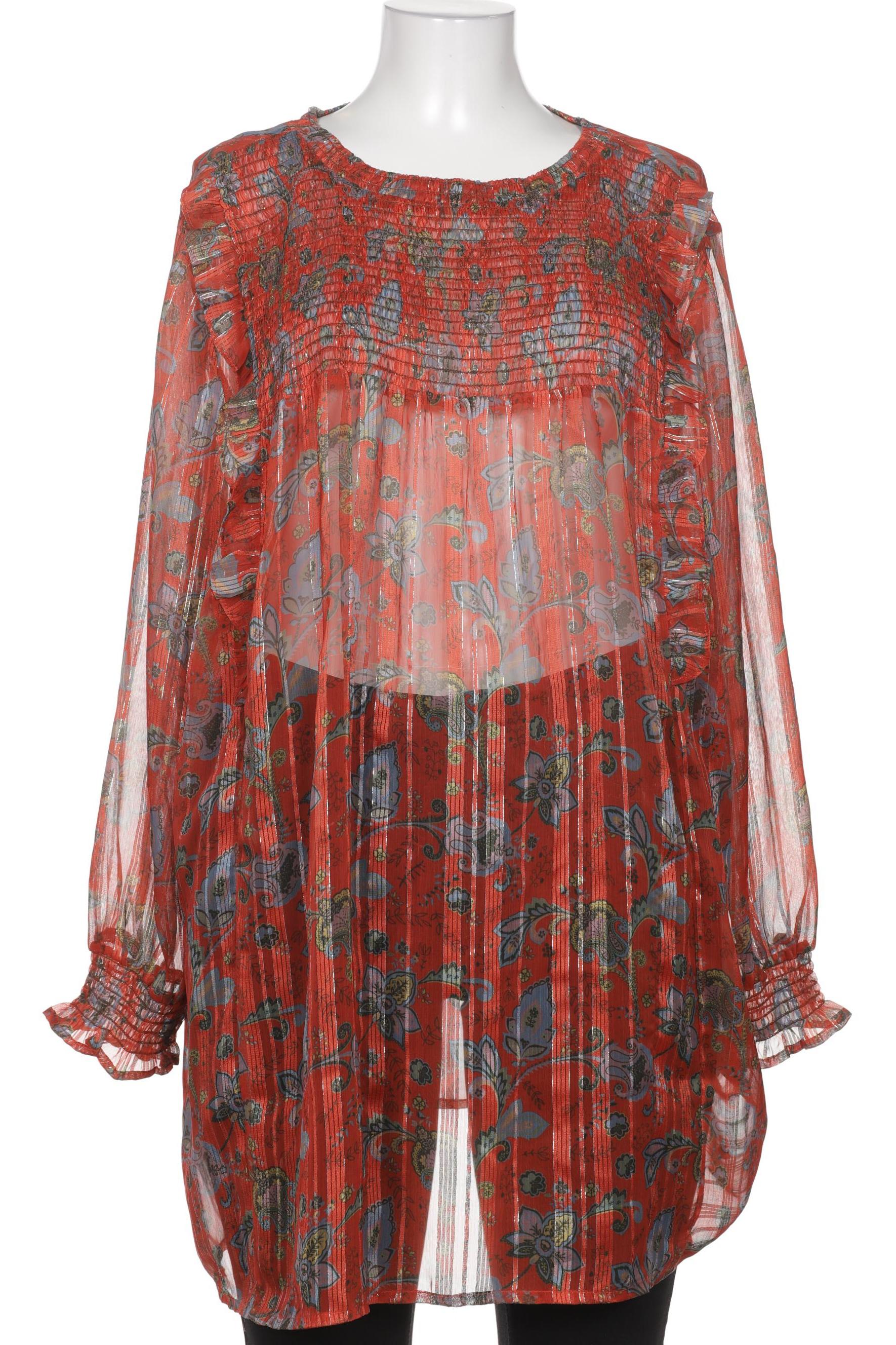 

sheego Damen Bluse, orange, Gr. 52