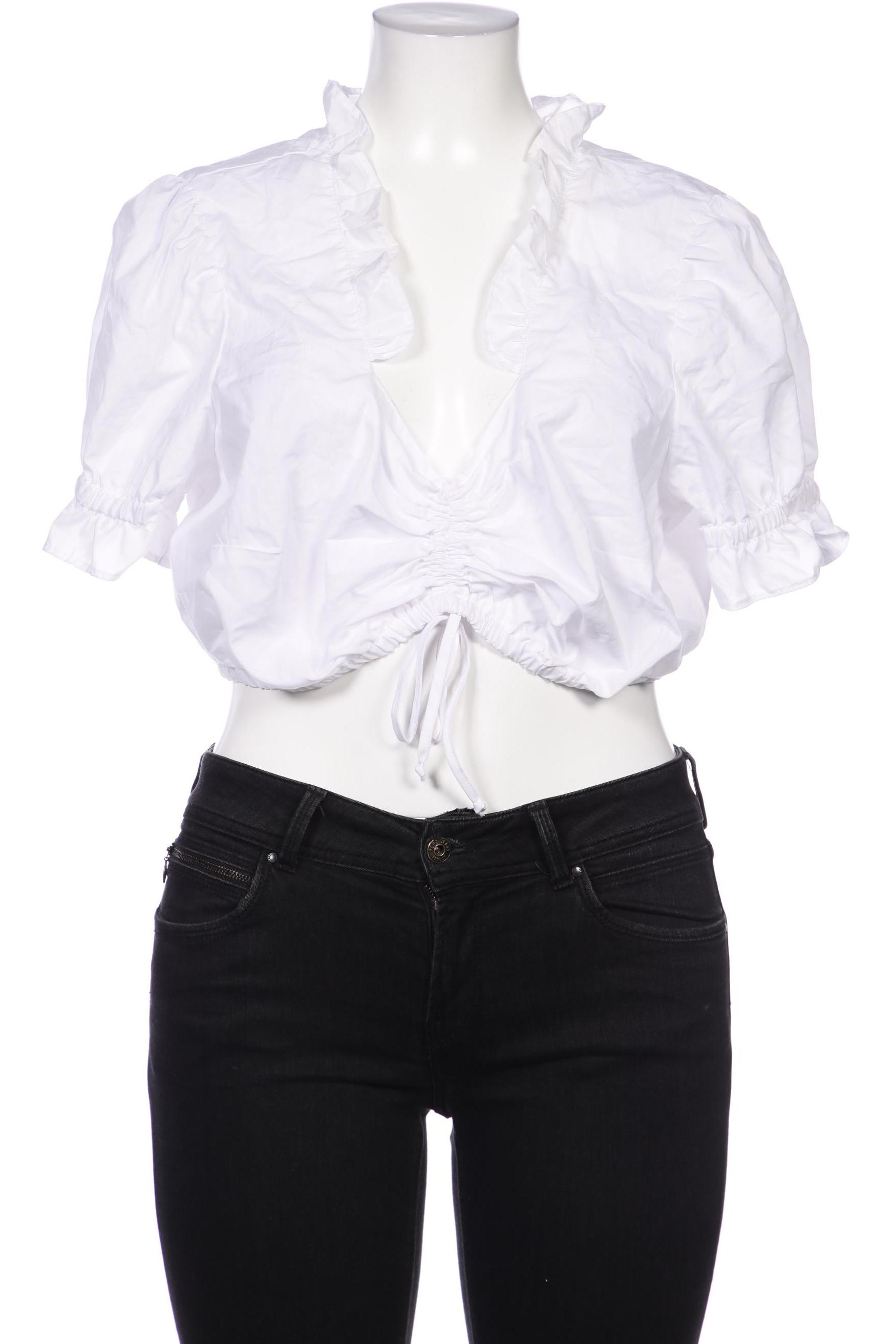 

sheego Damen Bluse, weiß, Gr. 44