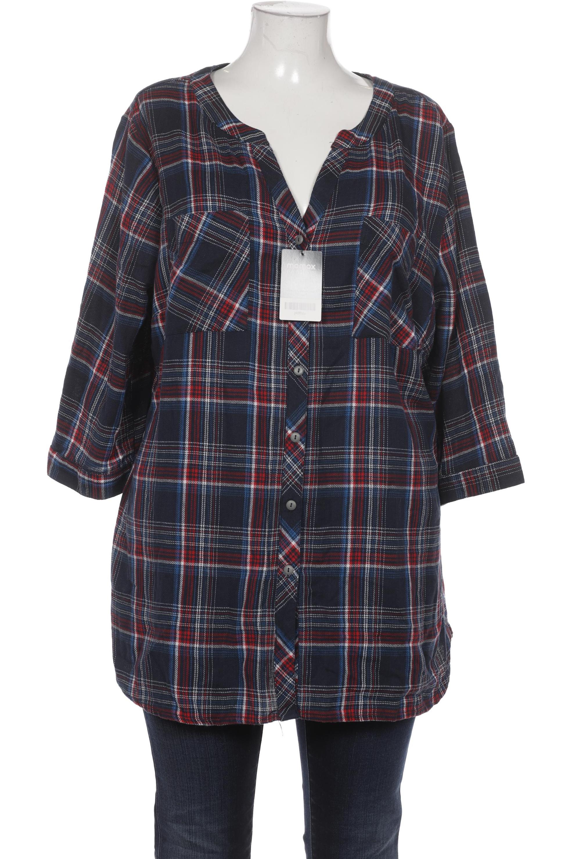 

sheego Damen Bluse, marineblau, Gr. 50