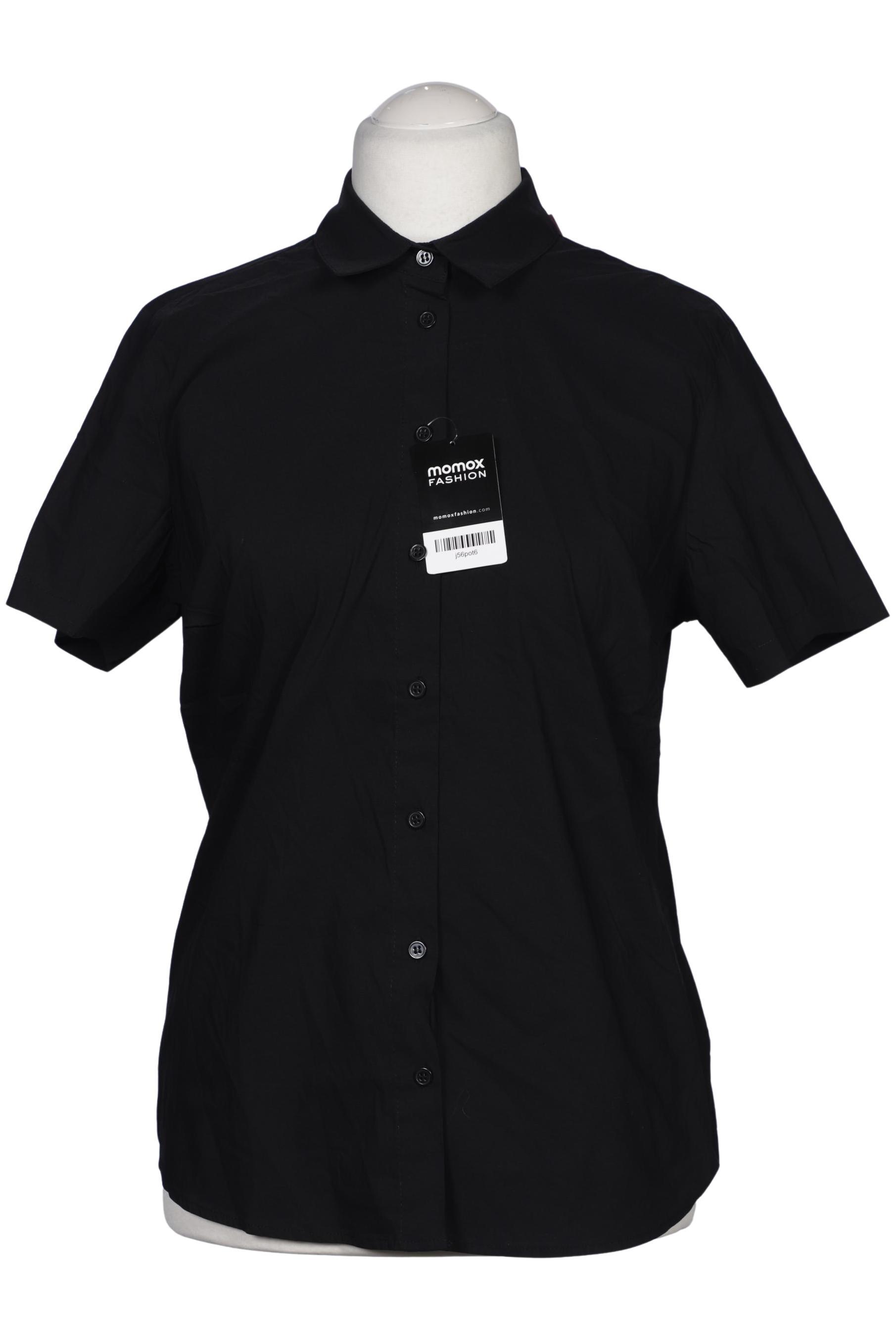 

sheego Damen Bluse, schwarz, Gr. 42