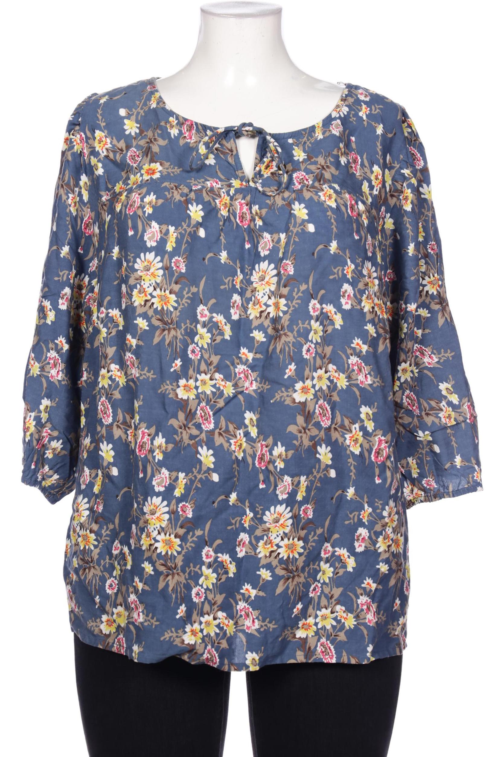

sheego Damen Bluse, blau, Gr. 50