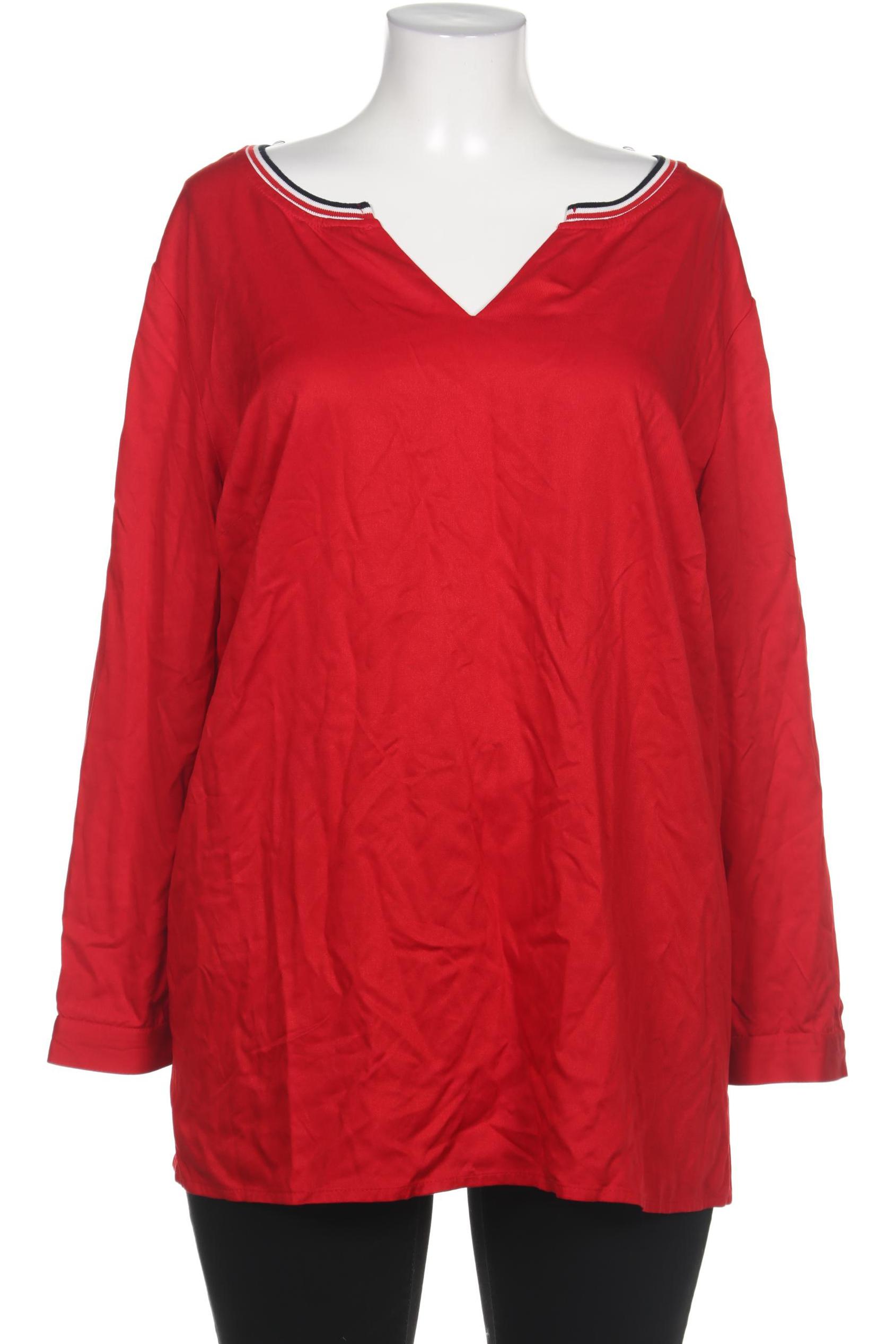 

sheego Damen Bluse, rot, Gr. 48