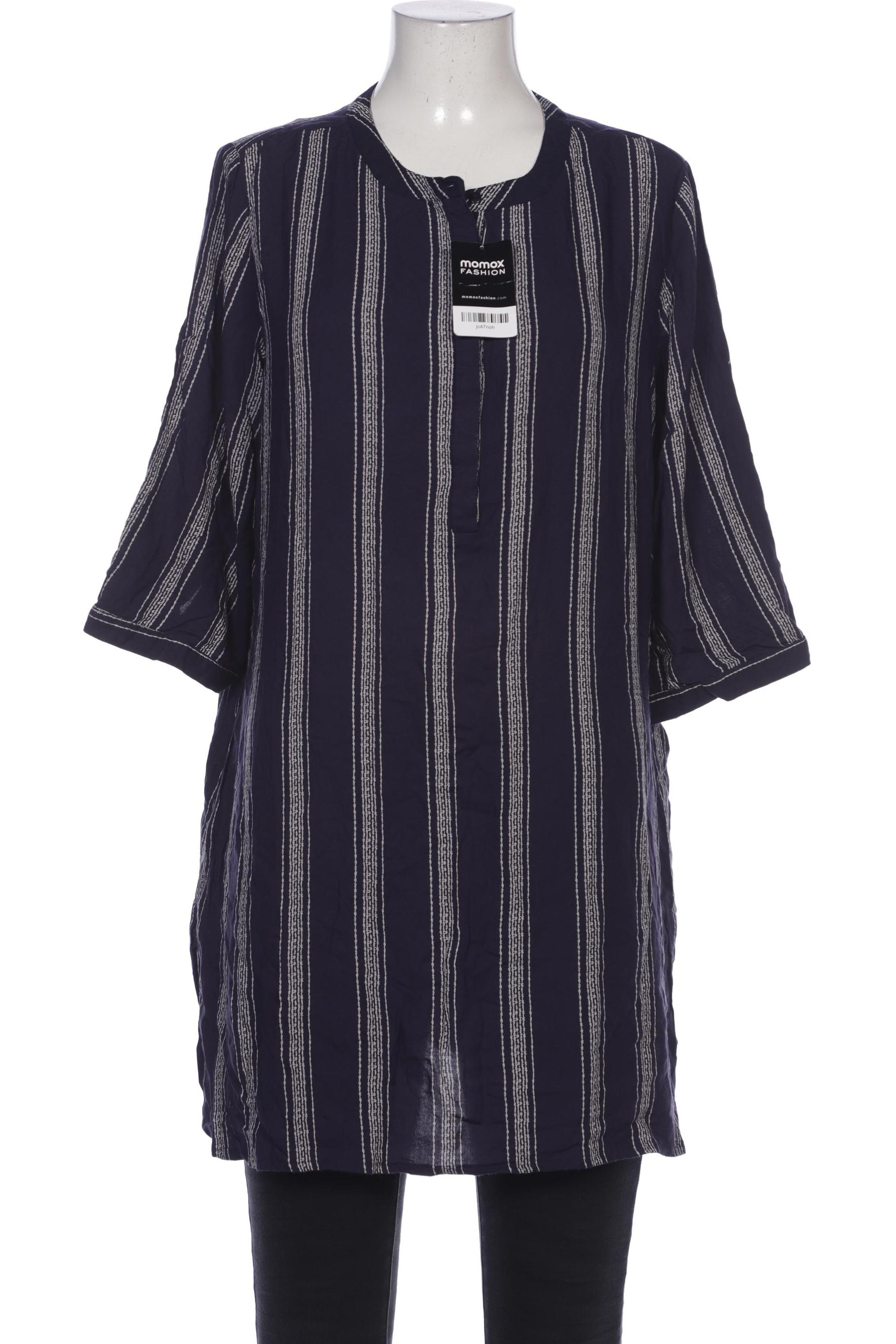 

sheego Damen Bluse, marineblau, Gr. 46
