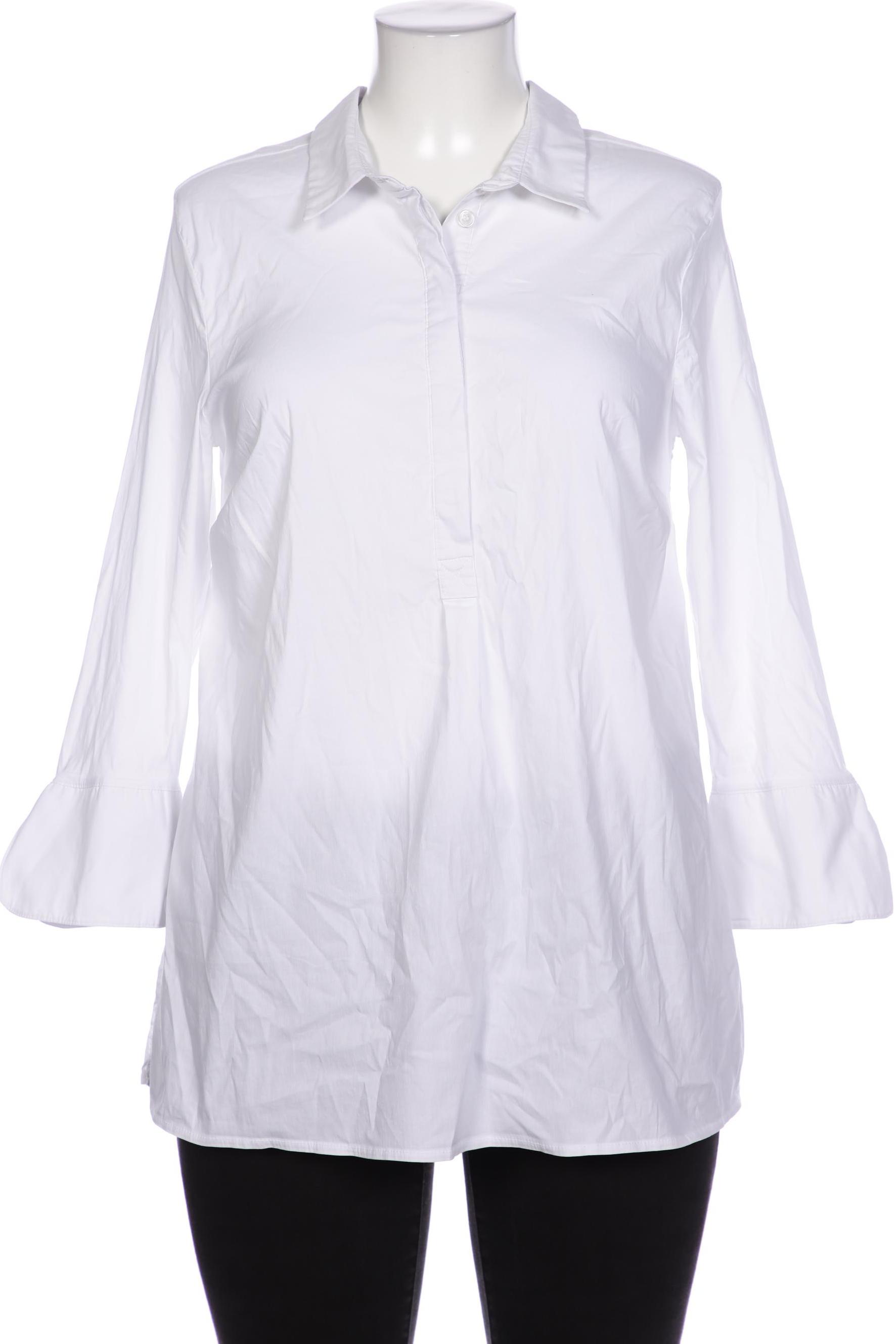 

sheego Damen Bluse, weiß, Gr. 44
