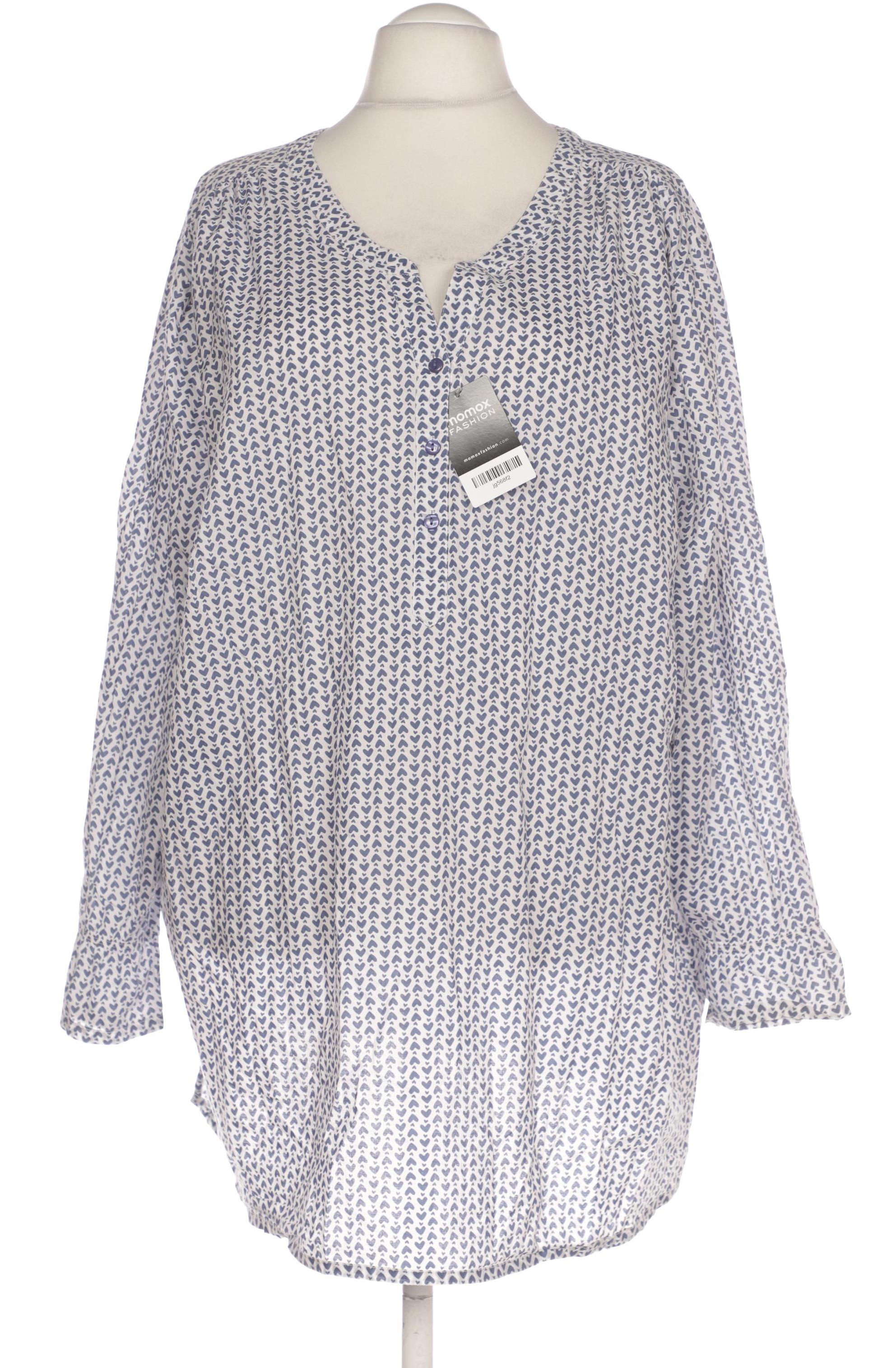 

sheego Damen Bluse, blau