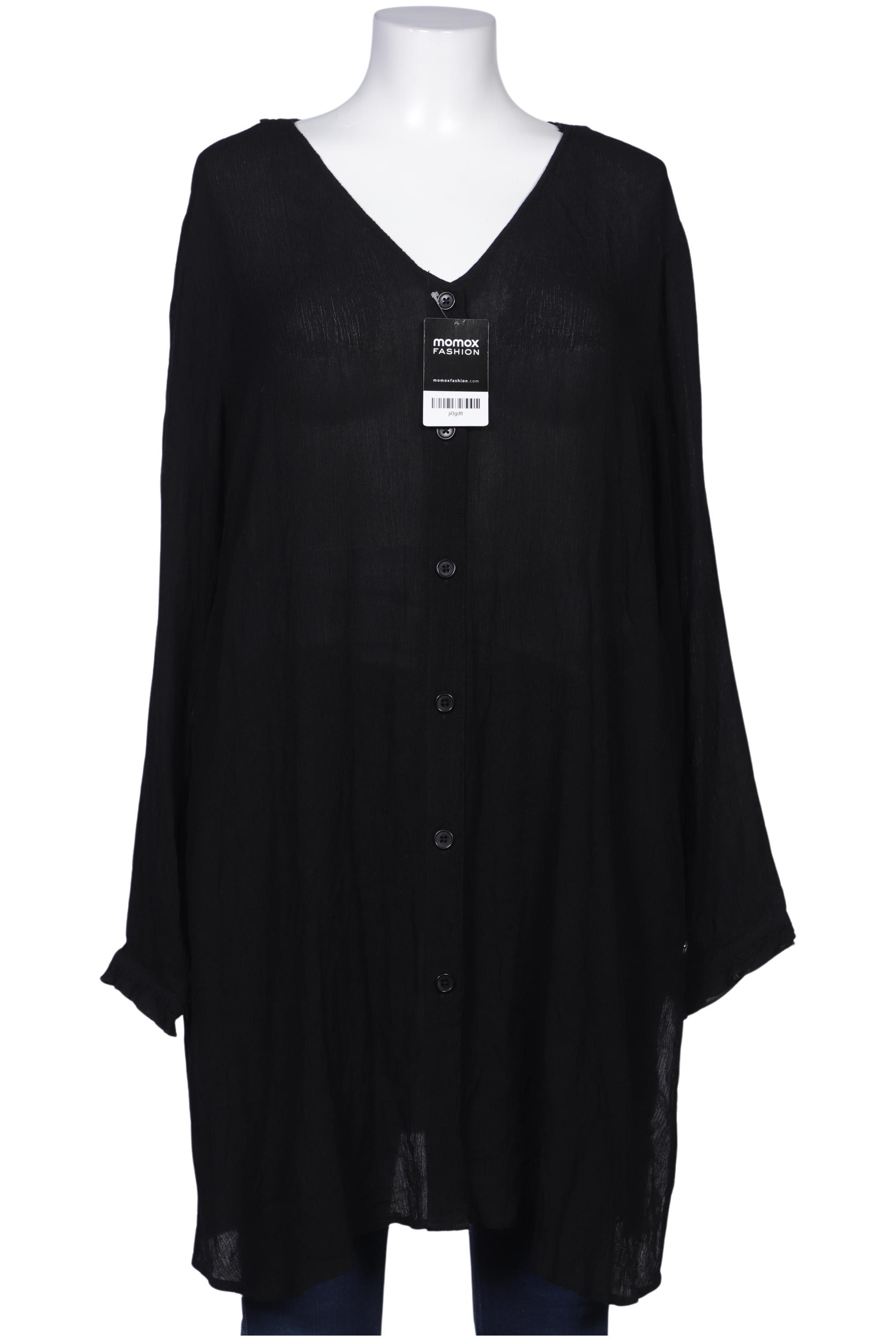

sheego Damen Bluse, schwarz, Gr. 50