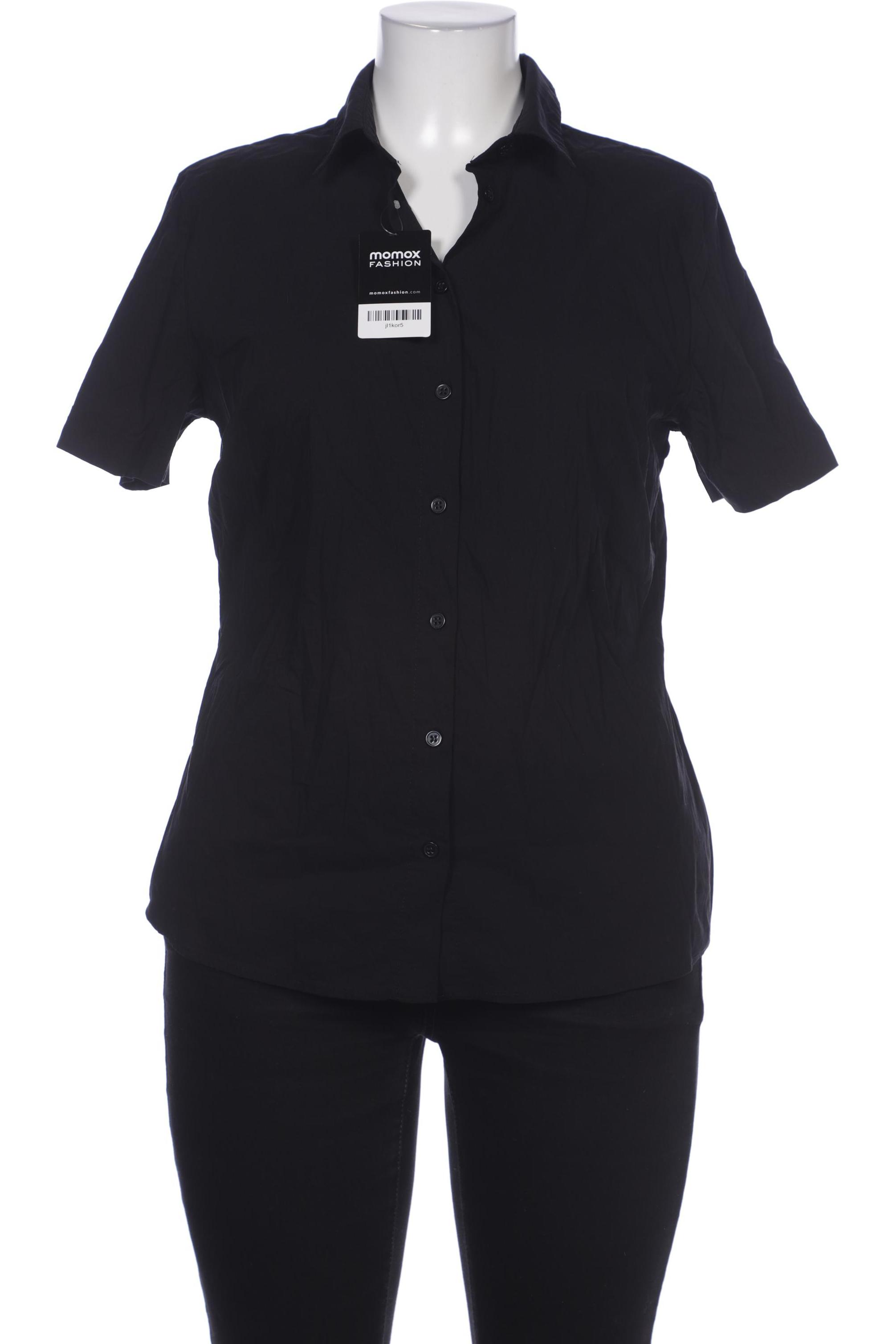 

sheego Damen Bluse, schwarz, Gr. 42