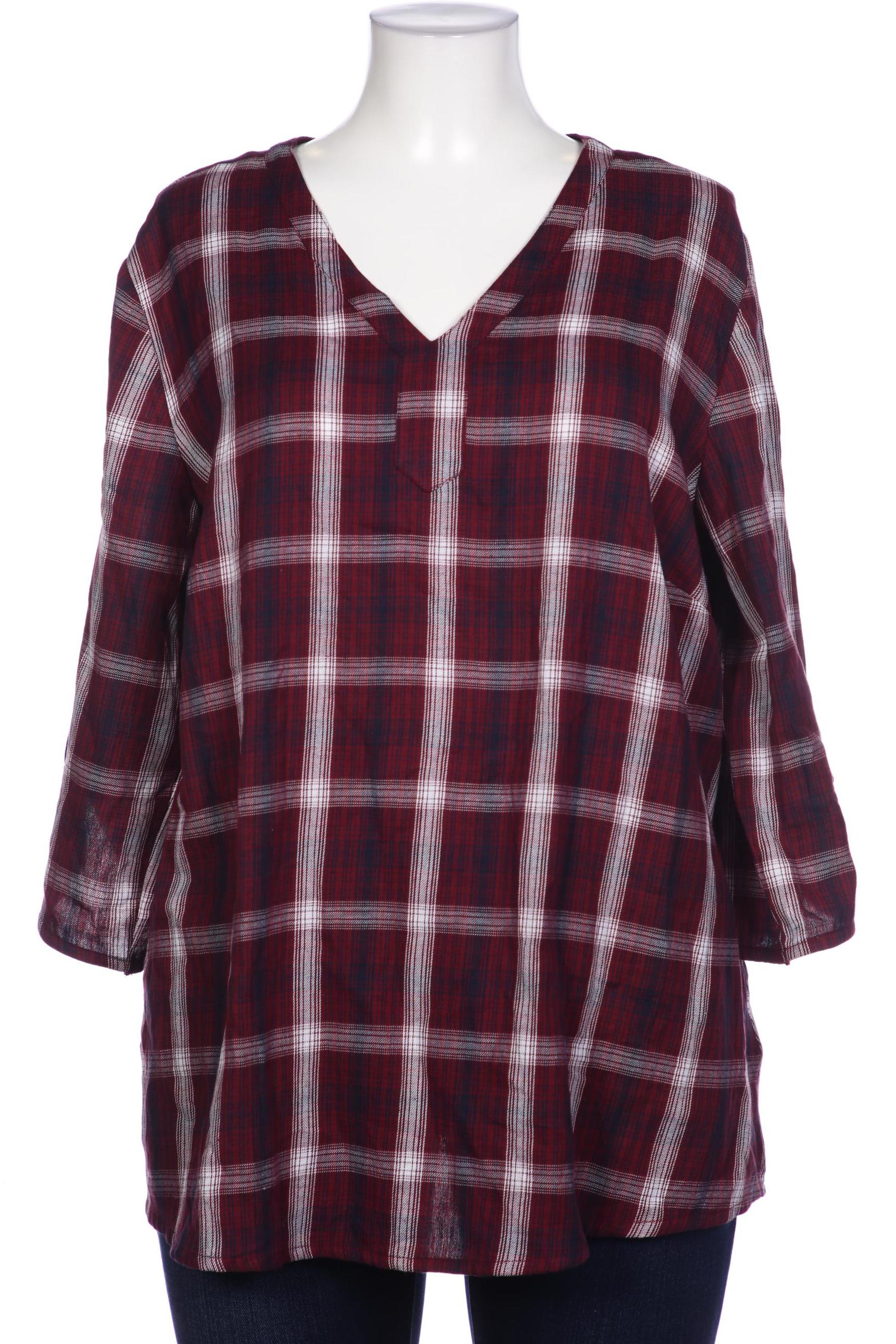 

sheego Damen Bluse, bordeaux